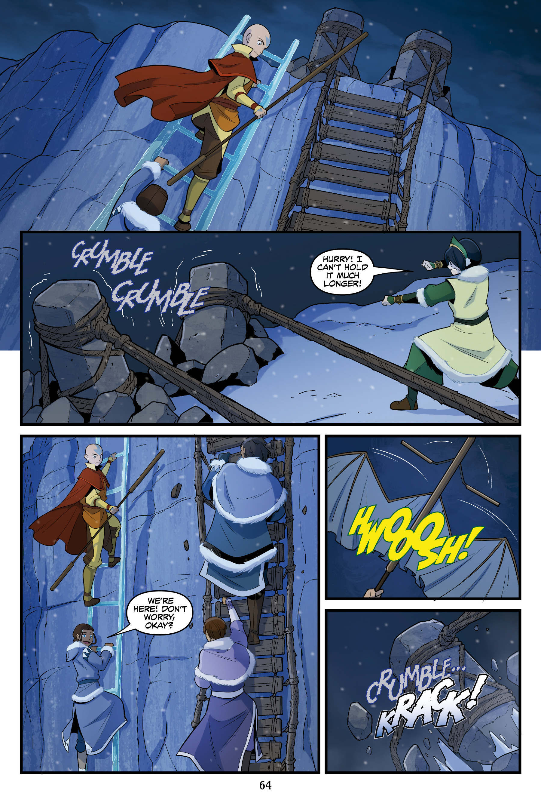 Read online Nickelodeon Avatar: The Last Airbender - North and South comic -  Issue #3 - 63