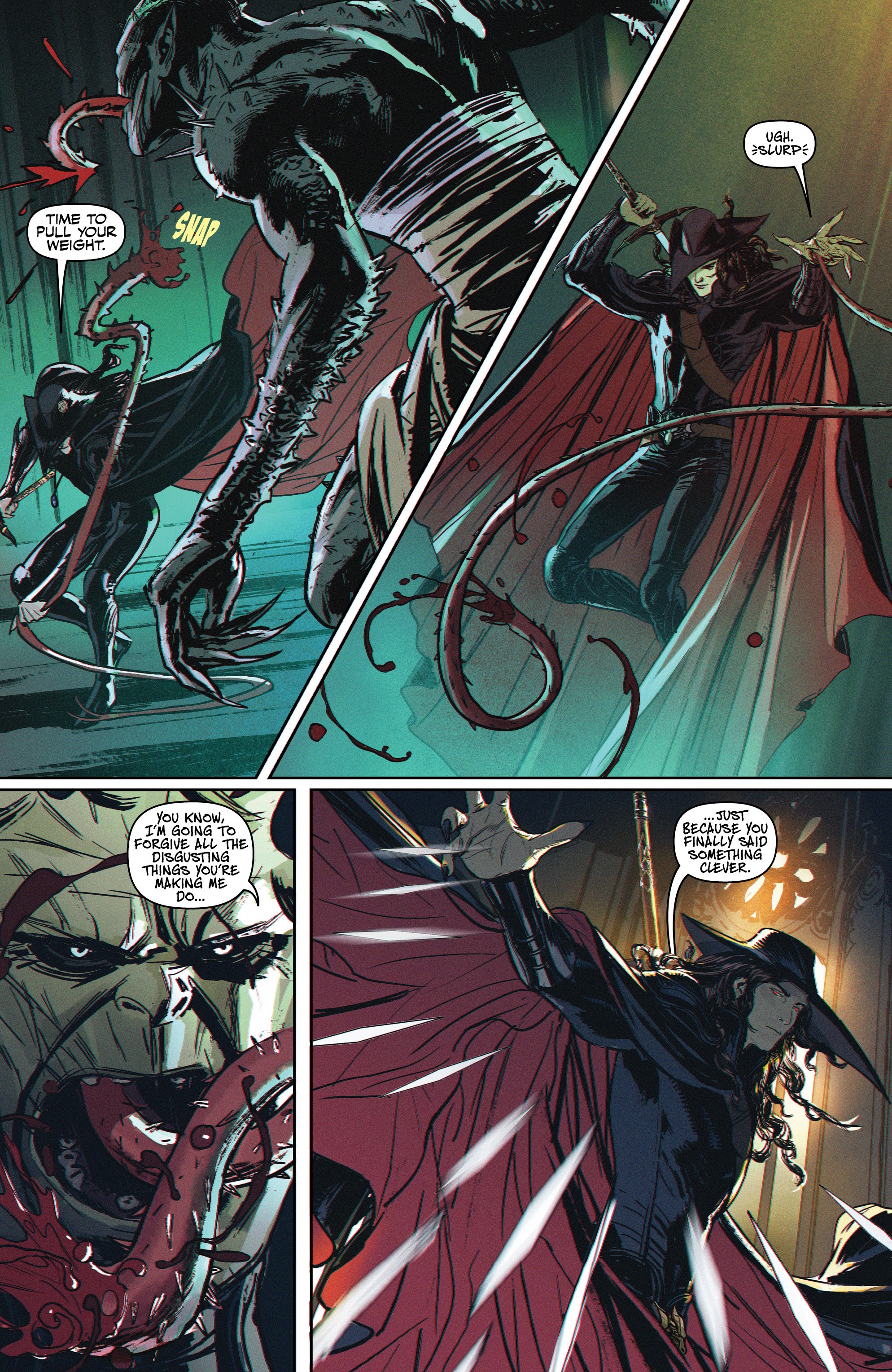 Read online Vampire Hunter D: Message from Mars comic -  Issue #1 - 22