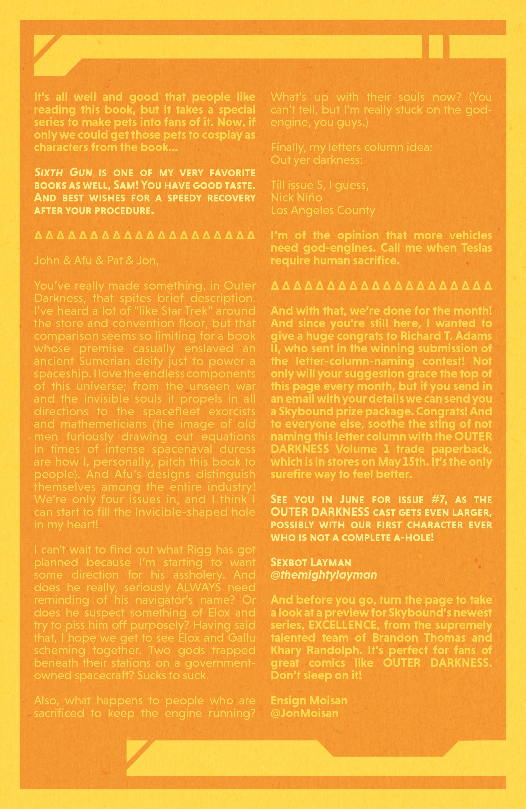 Read online Outer Darkness comic -  Issue #6 - 24