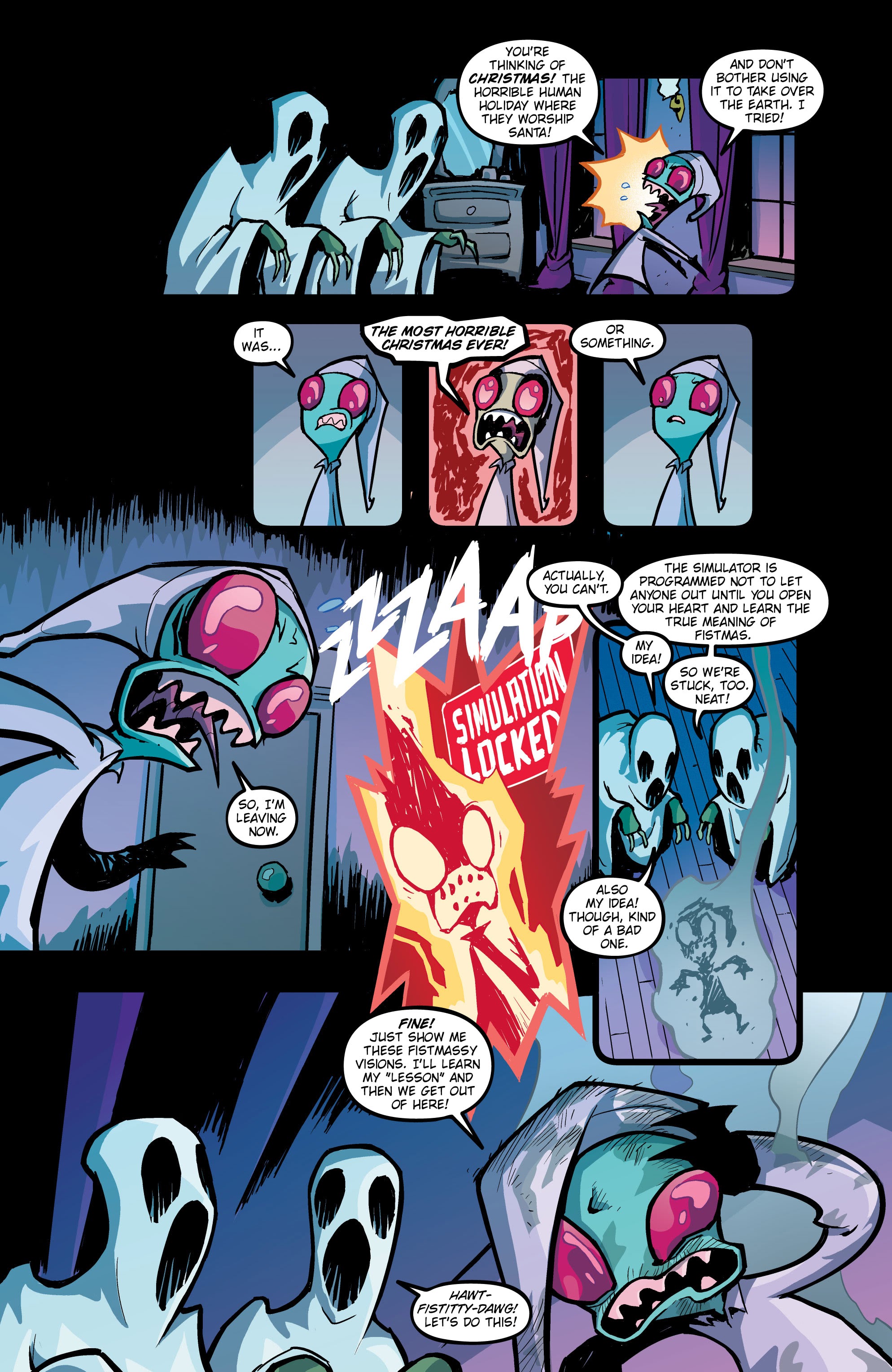 Read online Invader Zim Quarterly comic -  Issue #3 - 14