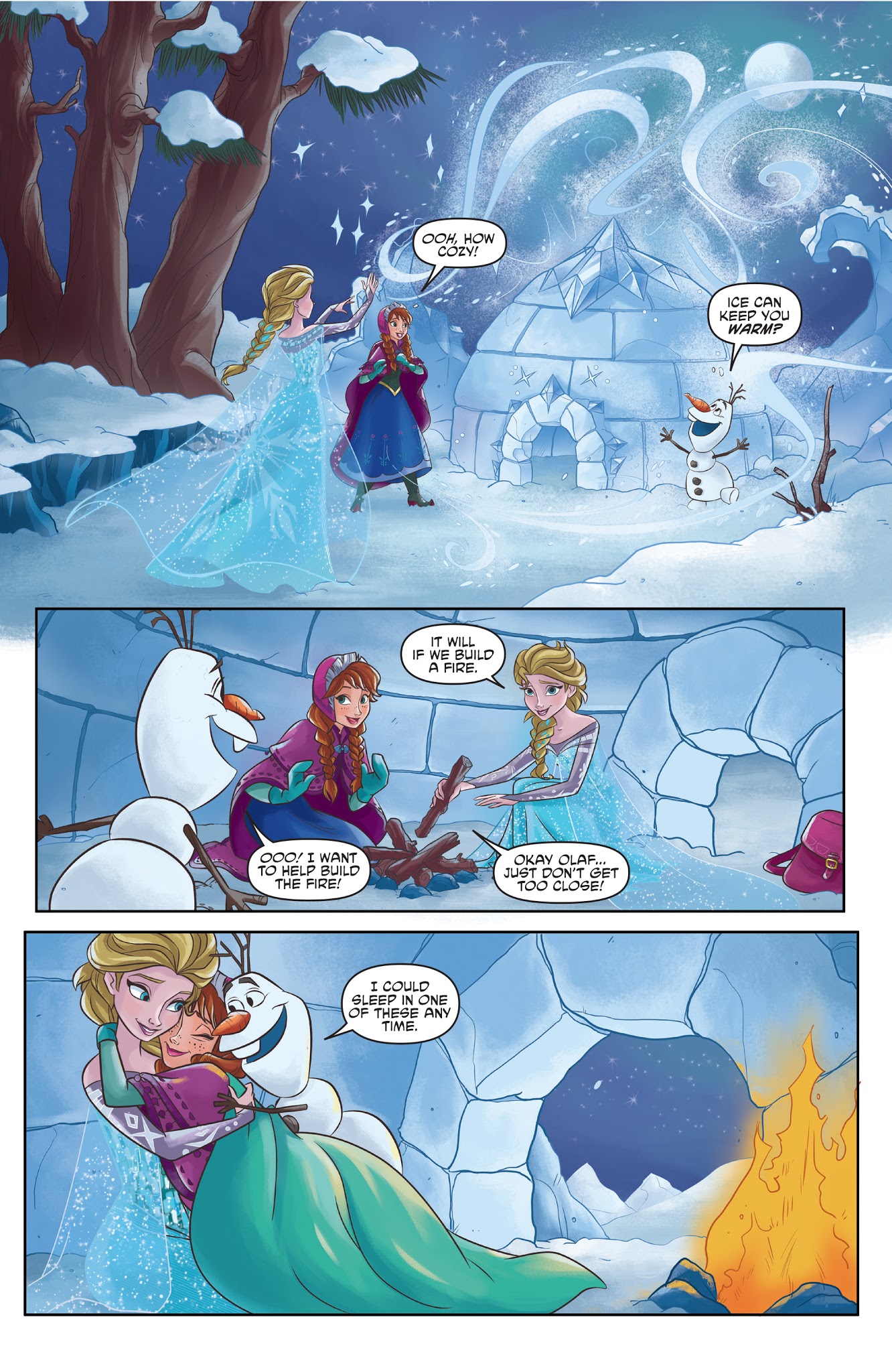 Read online Disney Frozen comic -  Issue #2 - 17