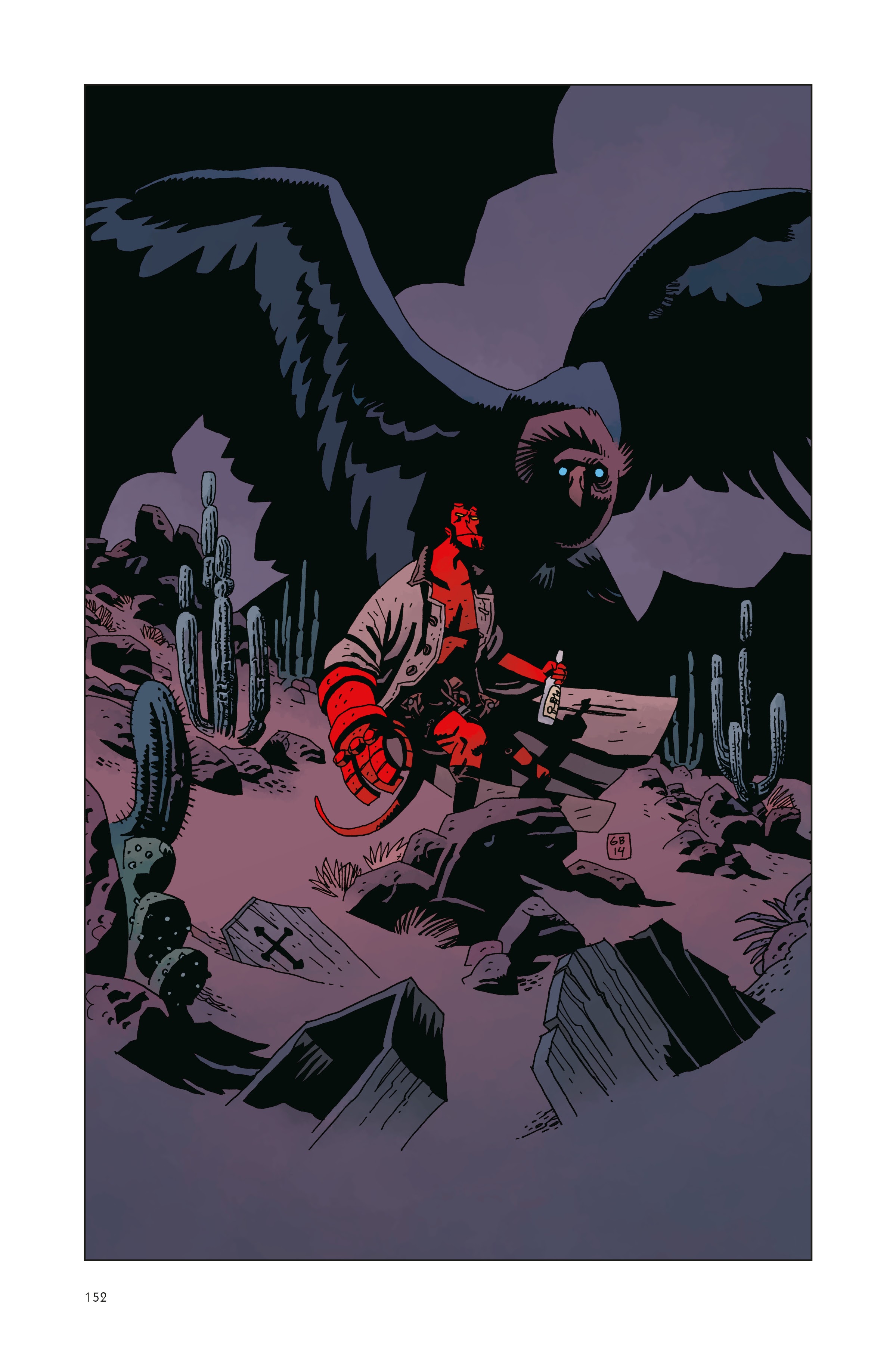 Read online Hellboy: 25 Years of Covers comic -  Issue # TPB (Part 2) - 54