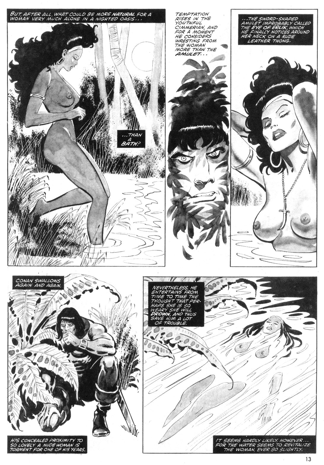 Read online The Savage Sword Of Conan comic -  Issue #55 - 13