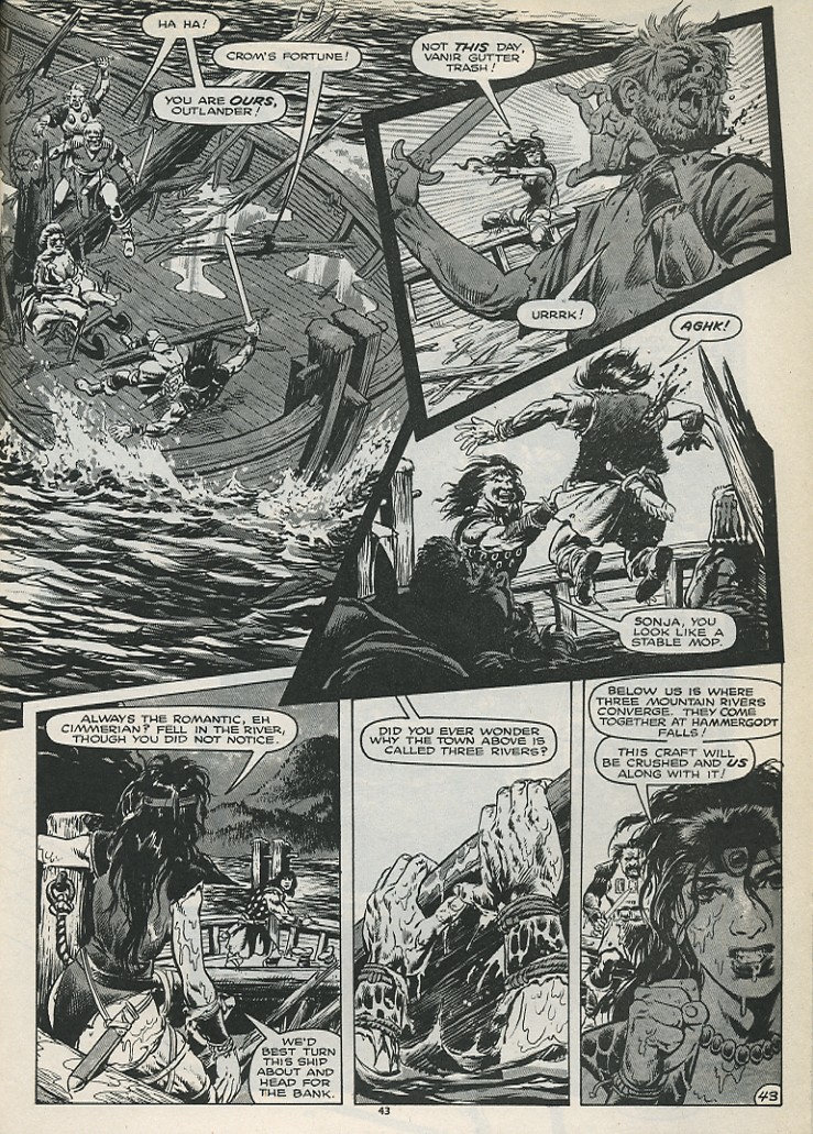 Read online The Savage Sword Of Conan comic -  Issue #179 - 45