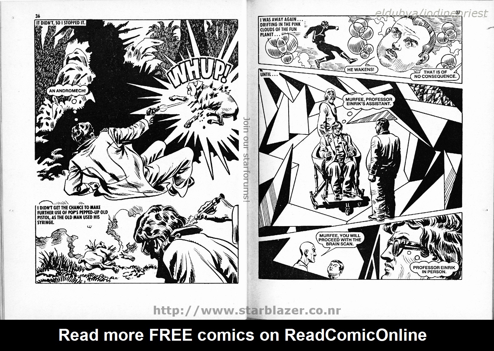 Read online Starblazer comic -  Issue #211 - 20
