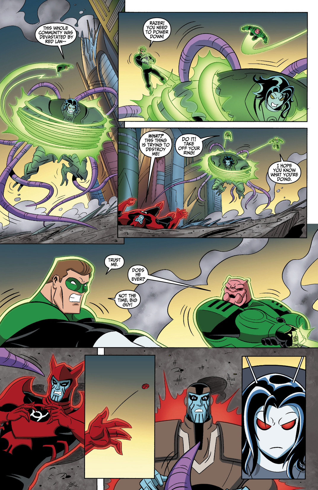 Read online Green Lantern: The Animated Series comic -  Issue #6 - 20