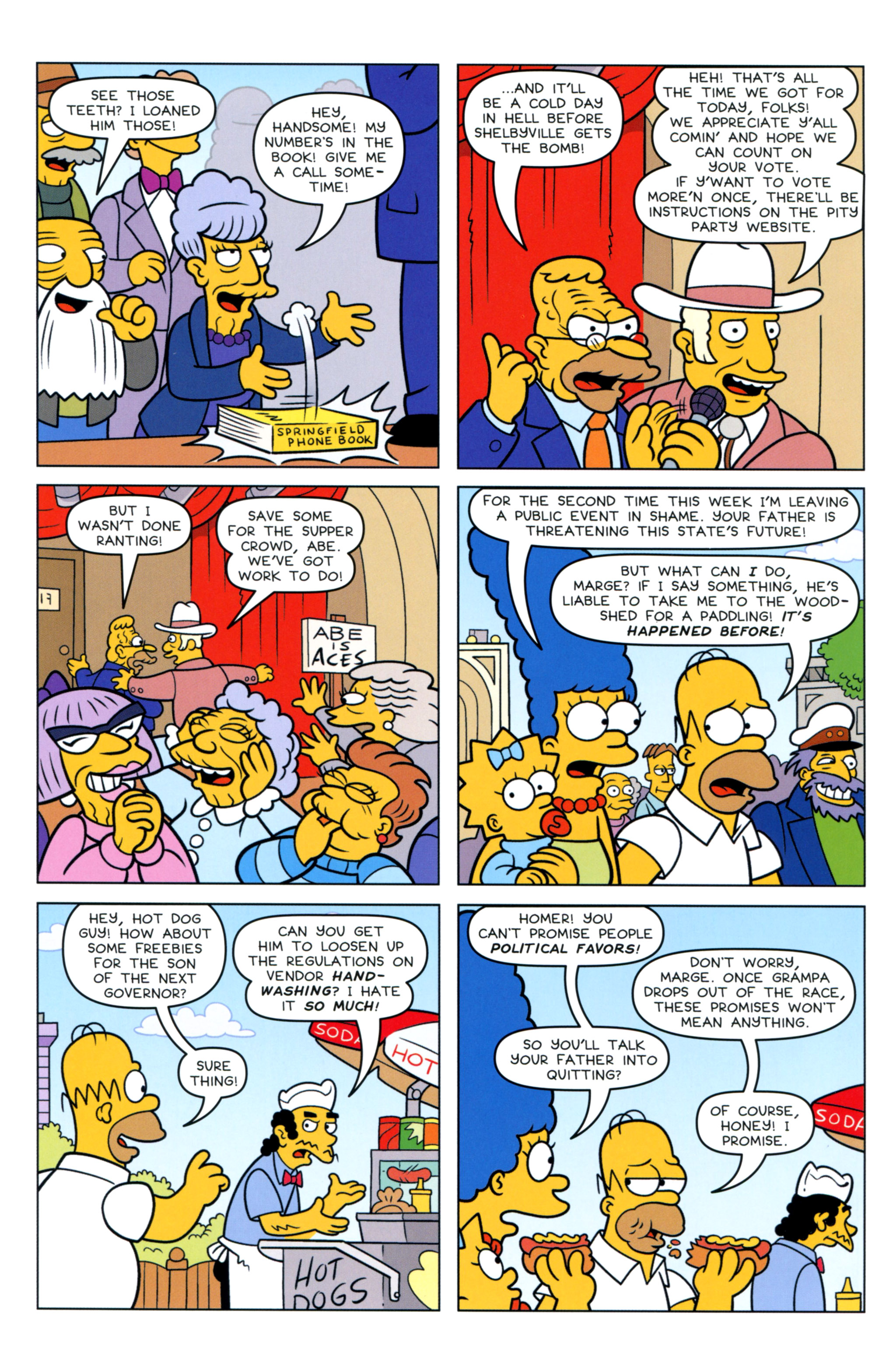 Read online Simpsons Comics comic -  Issue #209 - 20