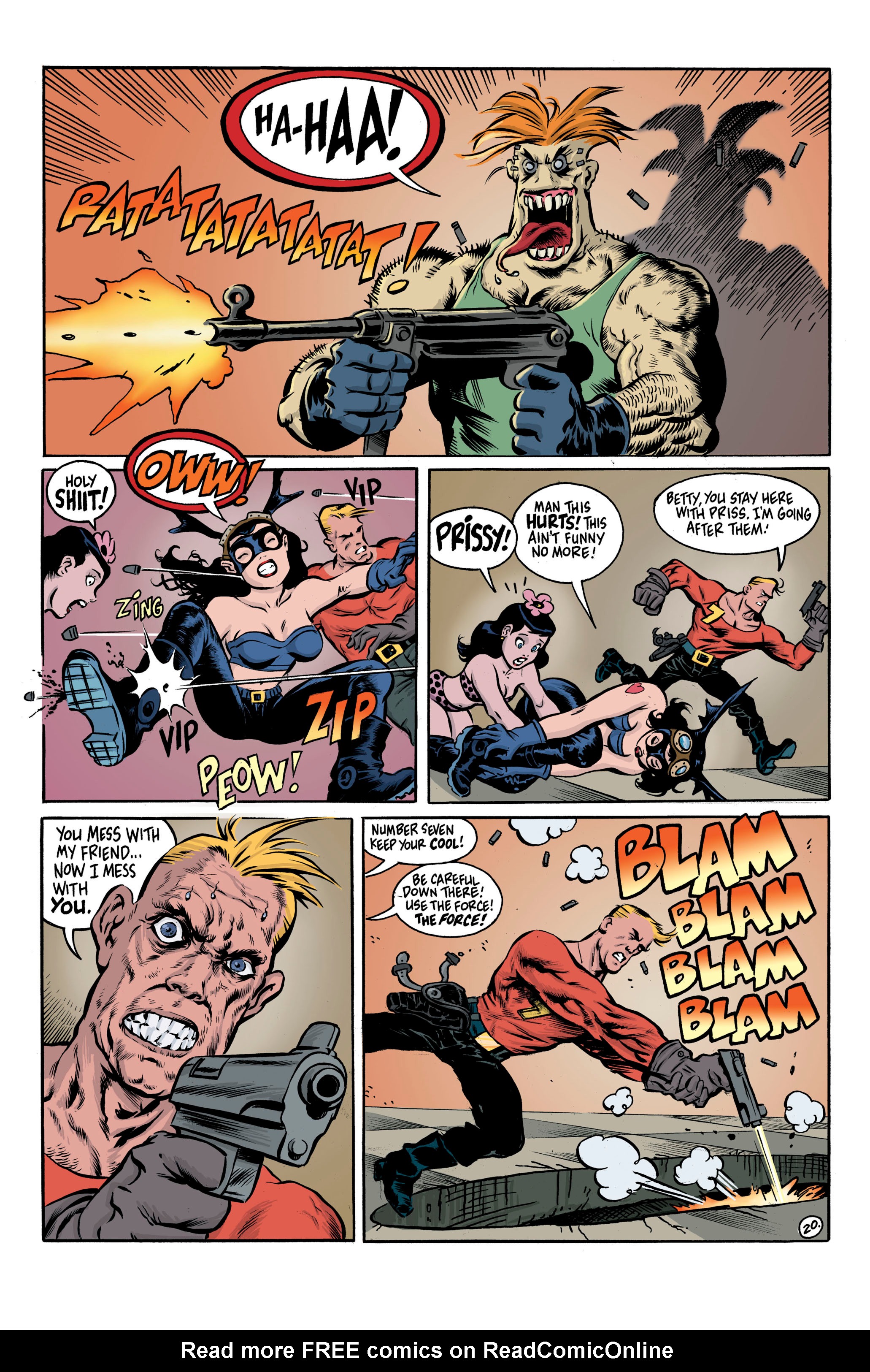 Read online Free Comic Book Day 2015 comic -  Issue # Fearless Dawn Sampler - 10