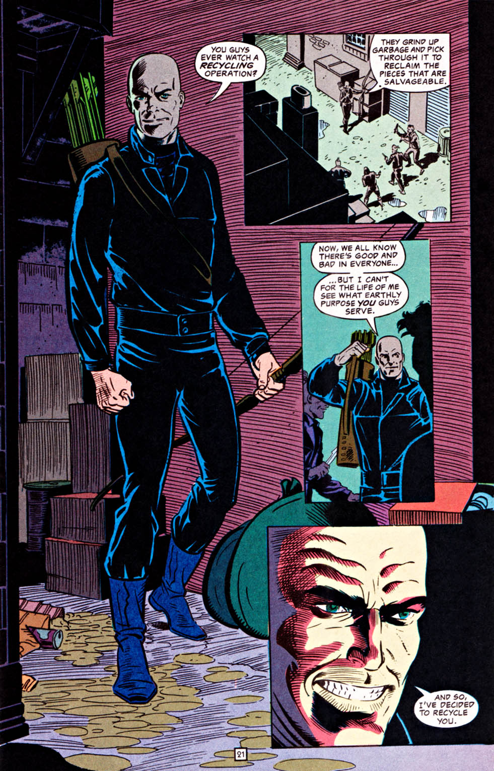 Read online Green Arrow (1988) comic -  Issue #37 - 21