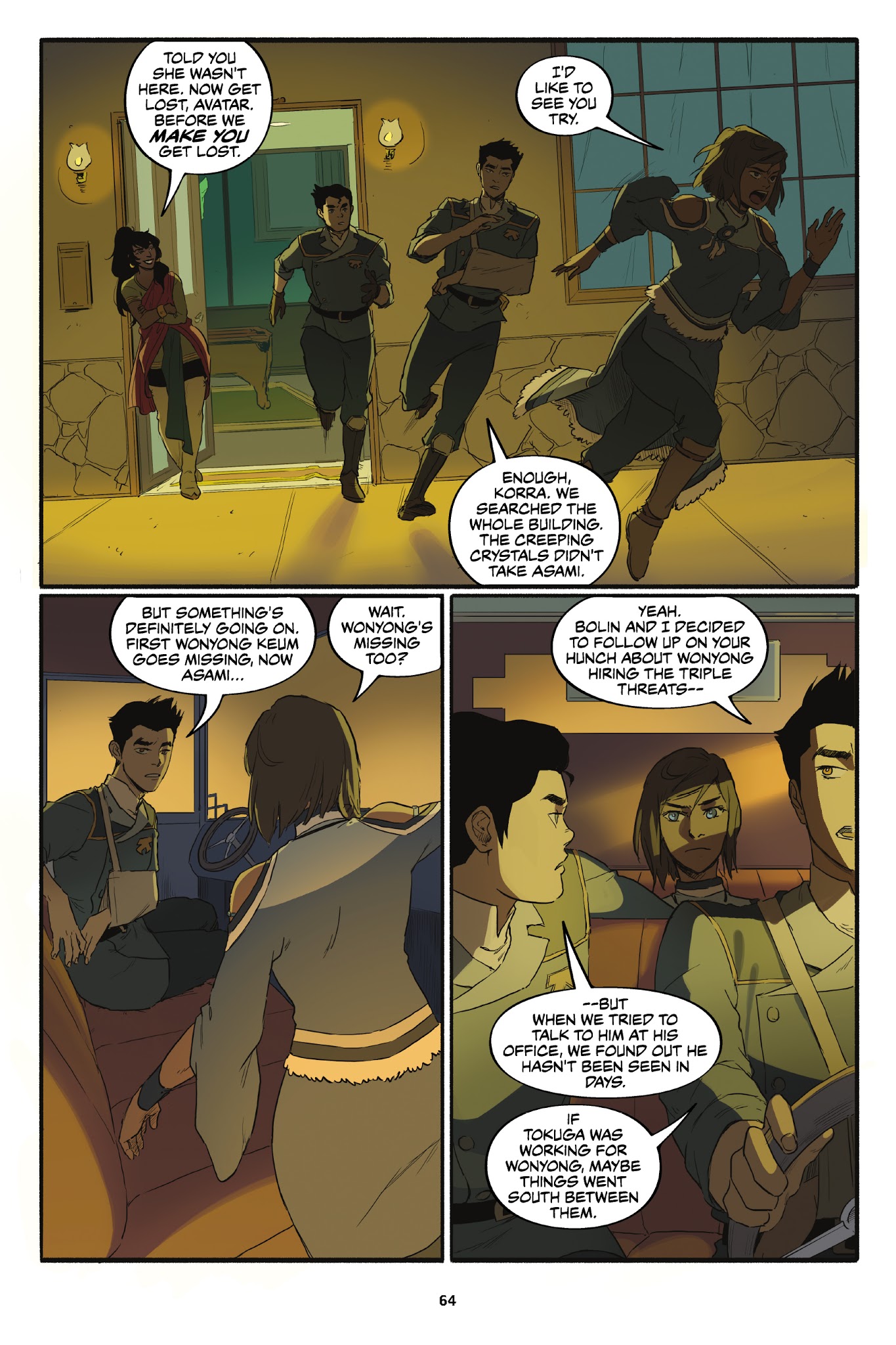 Read online Nickelodeon The Legend of Korra – Turf Wars comic -  Issue #2 - 65