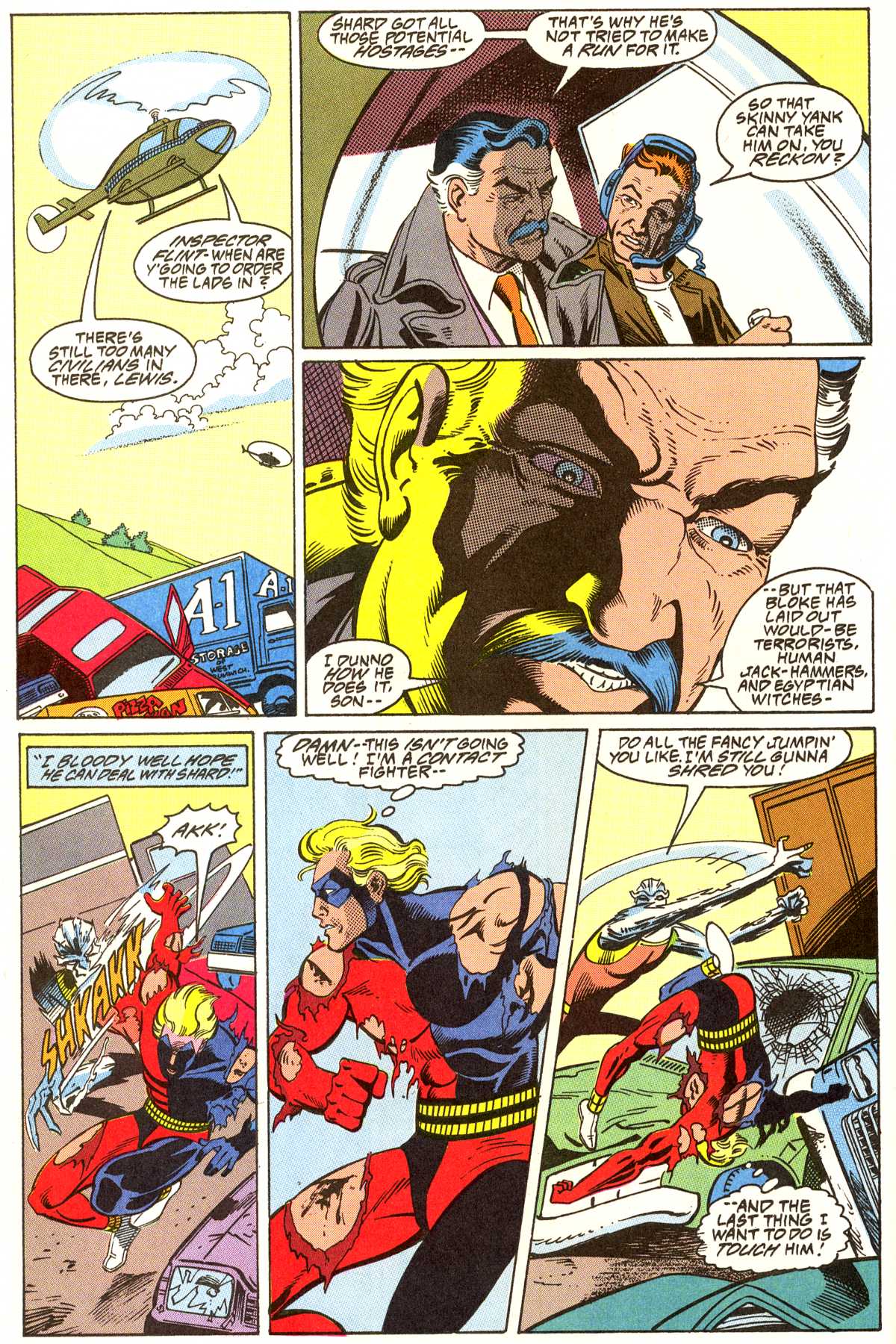 Read online Peter Cannon--Thunderbolt (1992) comic -  Issue #7 - 9