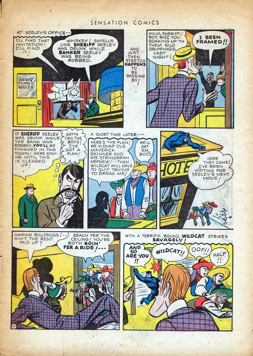 Read online Sensation (Mystery) Comics comic -  Issue #37 - 47