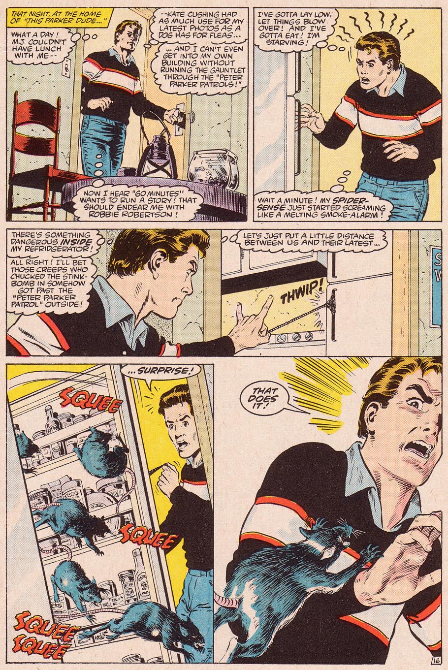 Read online Web of Spider-Man (1985) comic -  Issue #11 - 17