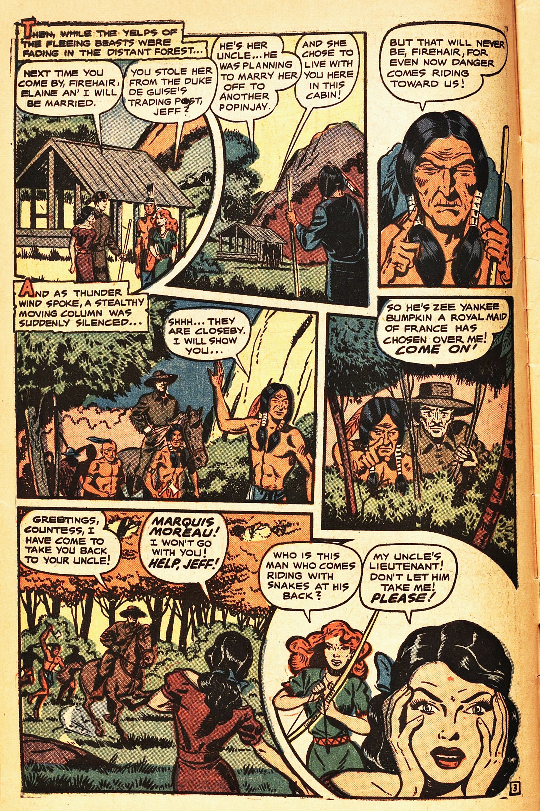 Read online Firehair (1951) comic -  Issue #9 - 6