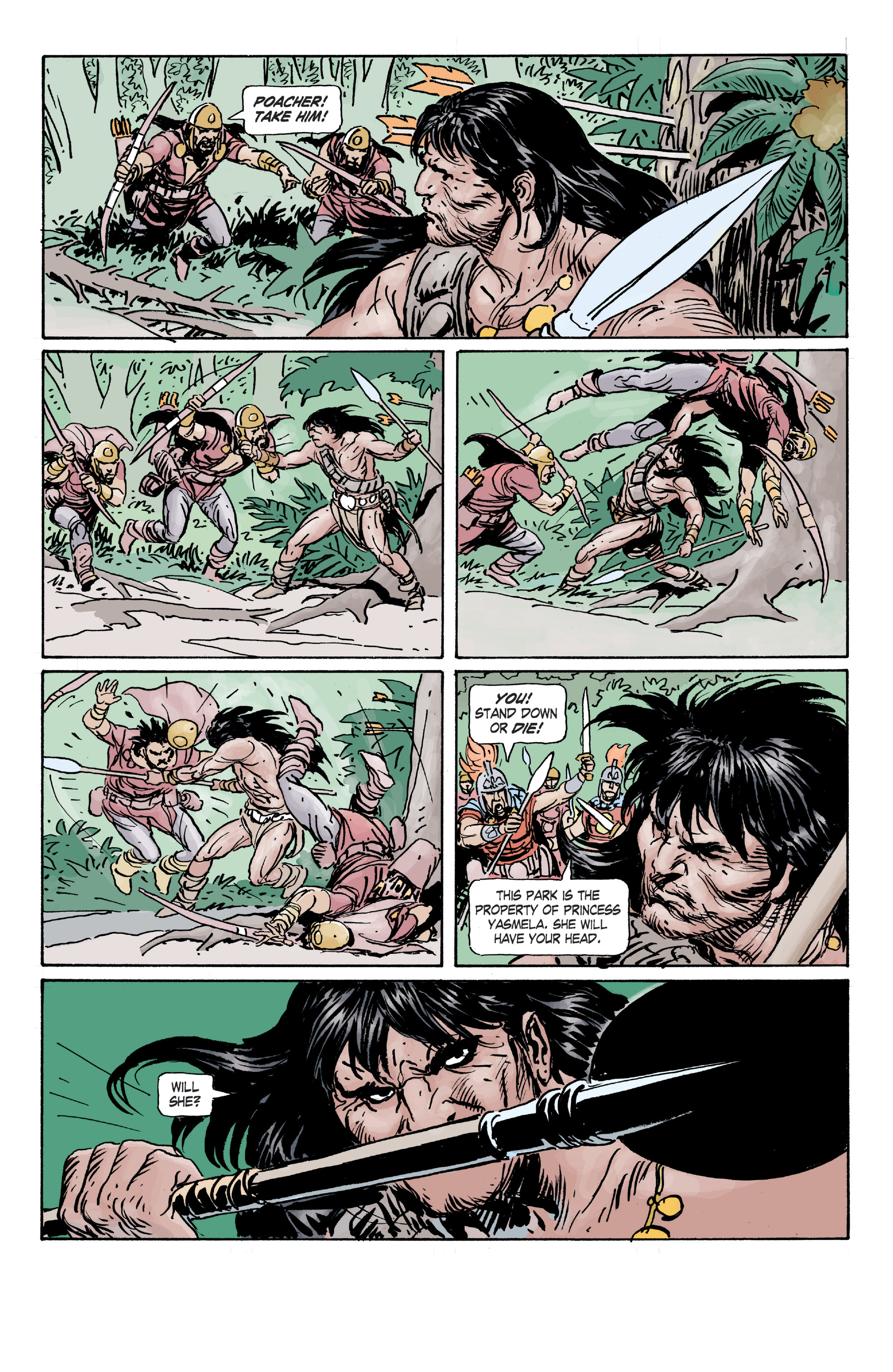 Read online Conan Chronicles Epic Collection comic -  Issue # TPB The Battle of Shamla Pass (Part 2) - 44