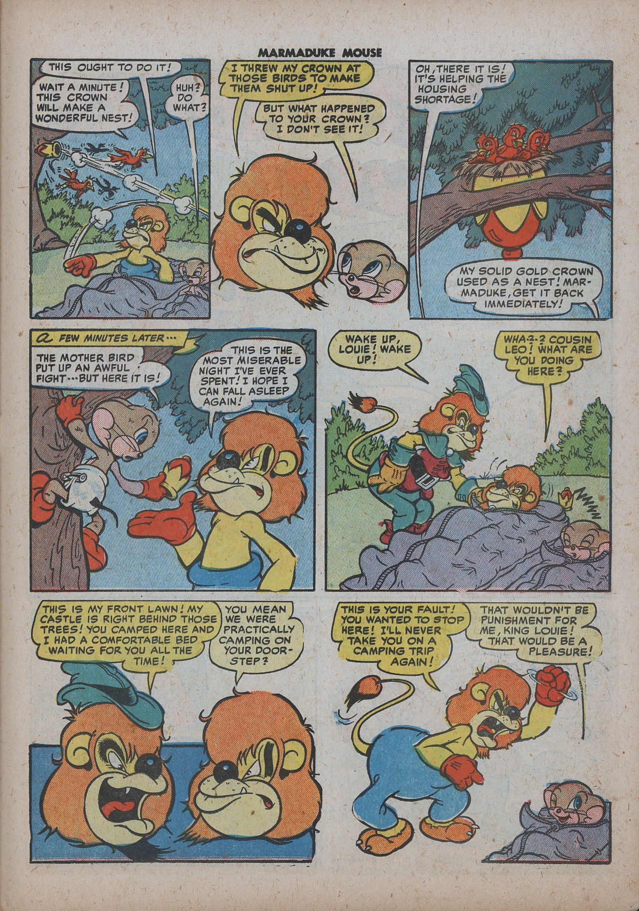 Read online Marmaduke Mouse comic -  Issue #23 - 31