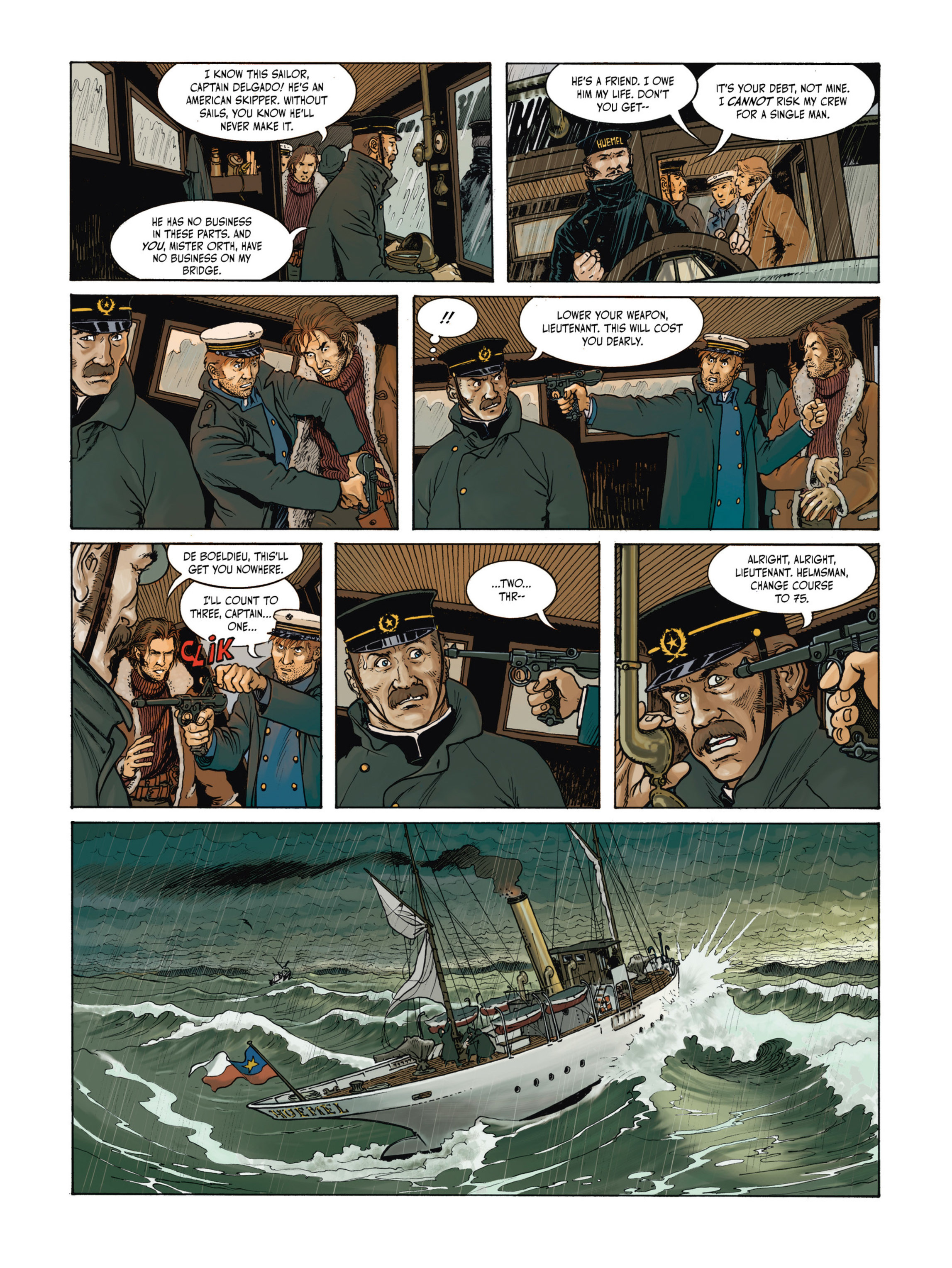 Read online Cape Horn comic -  Issue #4 - 11