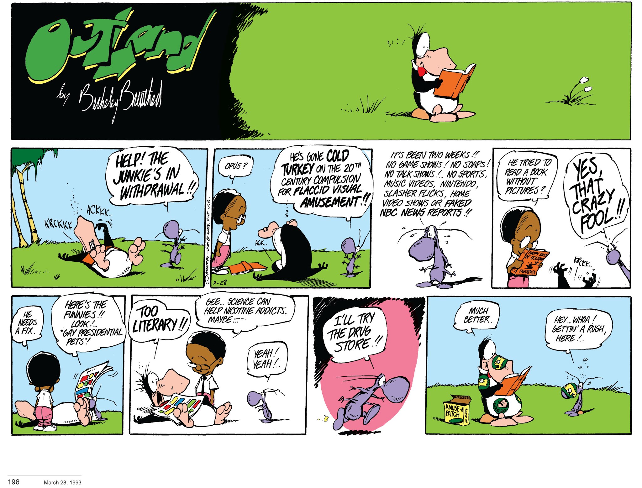 Read online Berkeley Breathed’s Outland comic -  Issue # TPB (Part 2) - 97