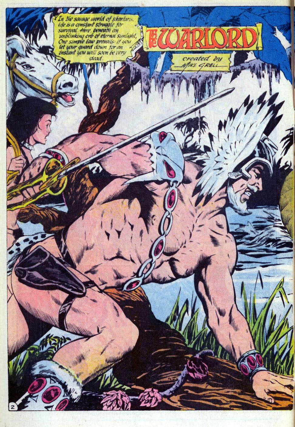 Read online Warlord (1976) comic -  Issue #110 - 3