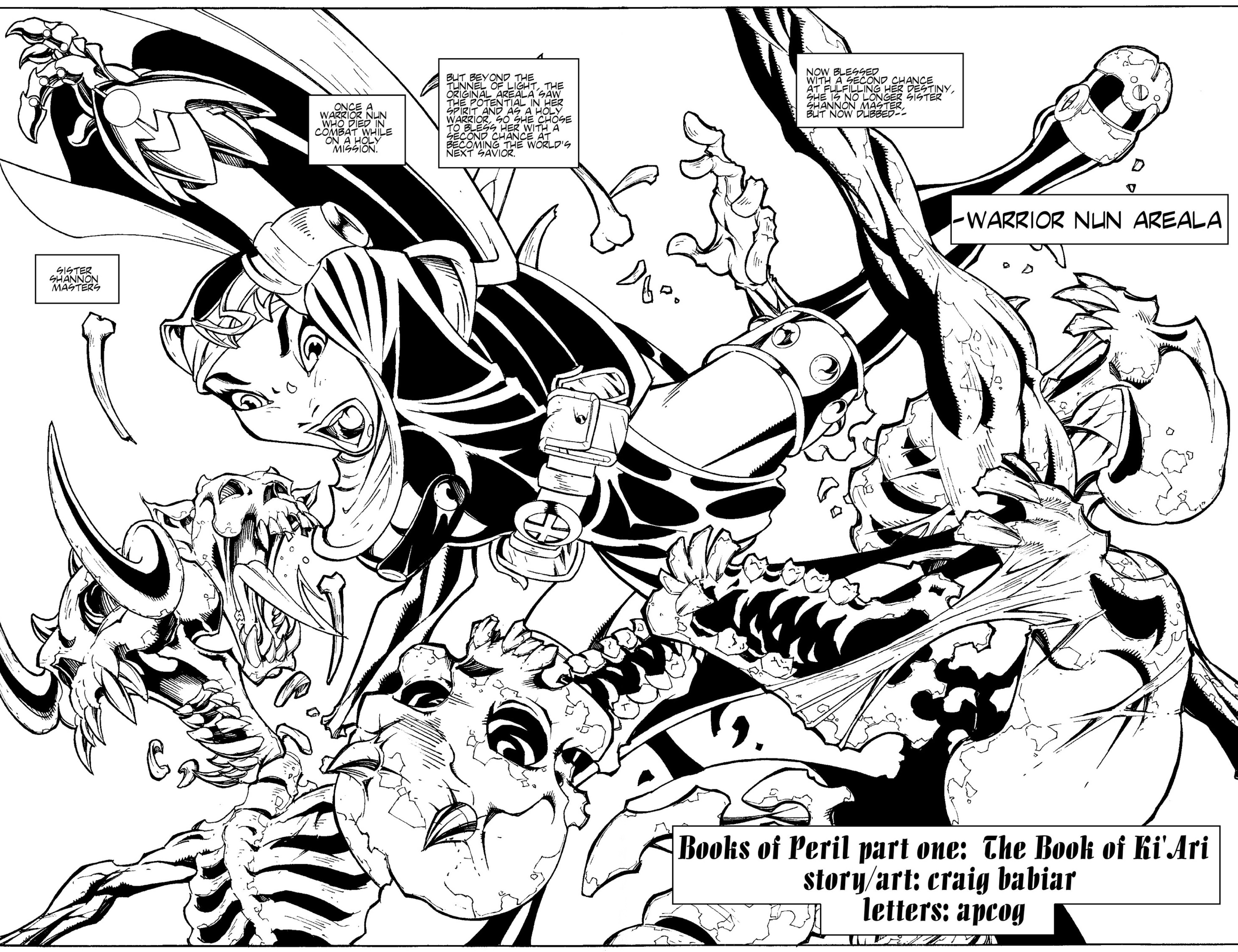 Read online Warrior Nun Areala: Armor of God comic -  Issue # TPB - 8