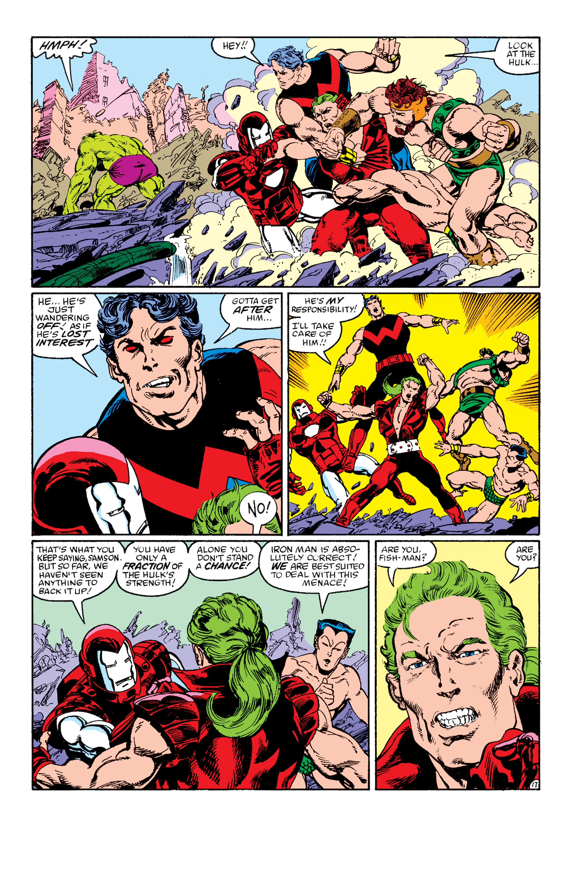 Read online Hulk vs. The Avengers comic -  Issue # TPB - 46