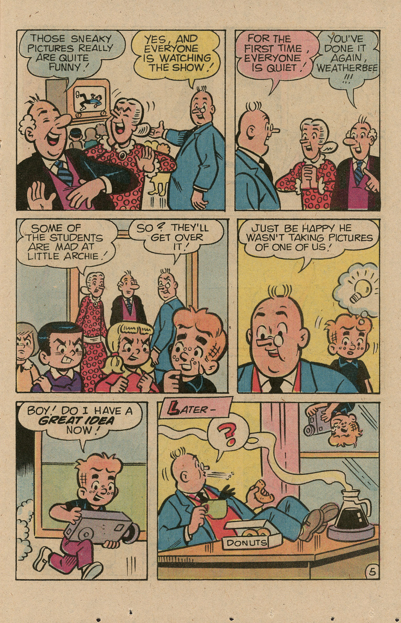 Read online Archie's TV Laugh-Out comic -  Issue #85 - 17