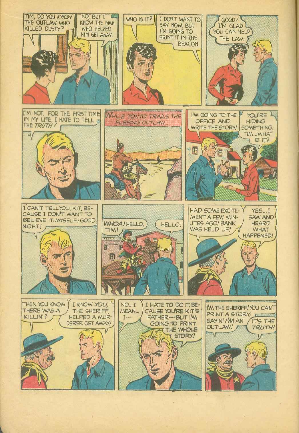 Read online The Lone Ranger (1948) comic -  Issue #12 - 12
