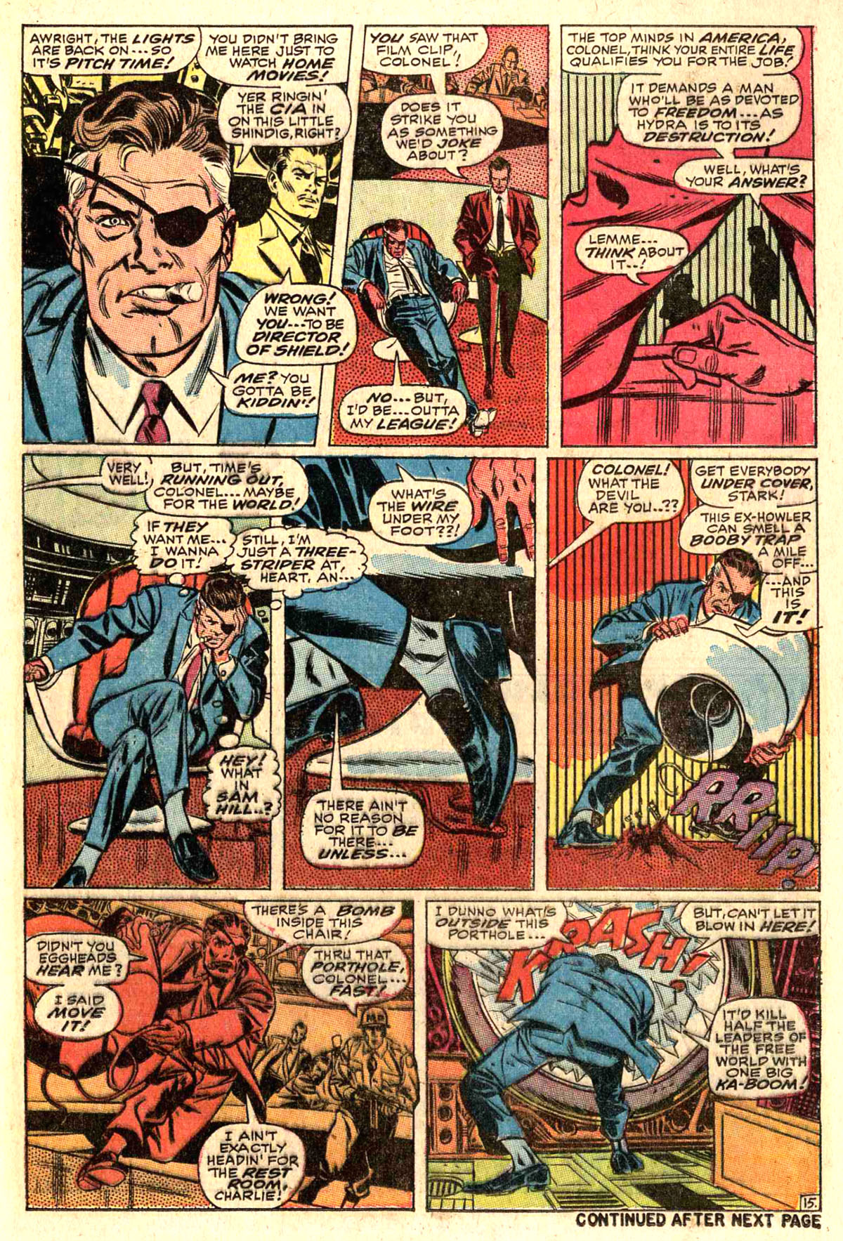Nick Fury, Agent of SHIELD Issue #4 #4 - English 21