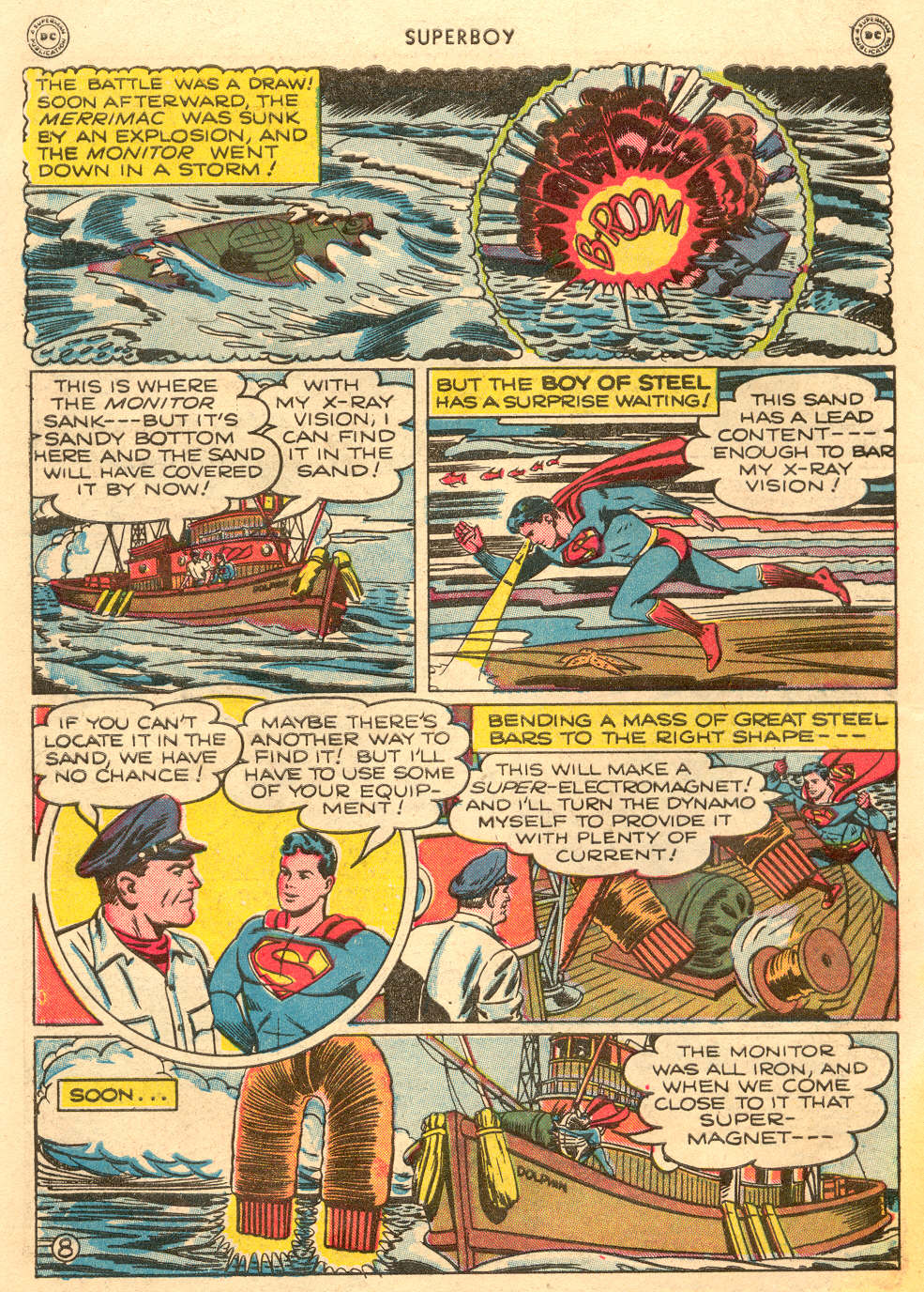 Read online Superboy (1949) comic -  Issue #4 - 38