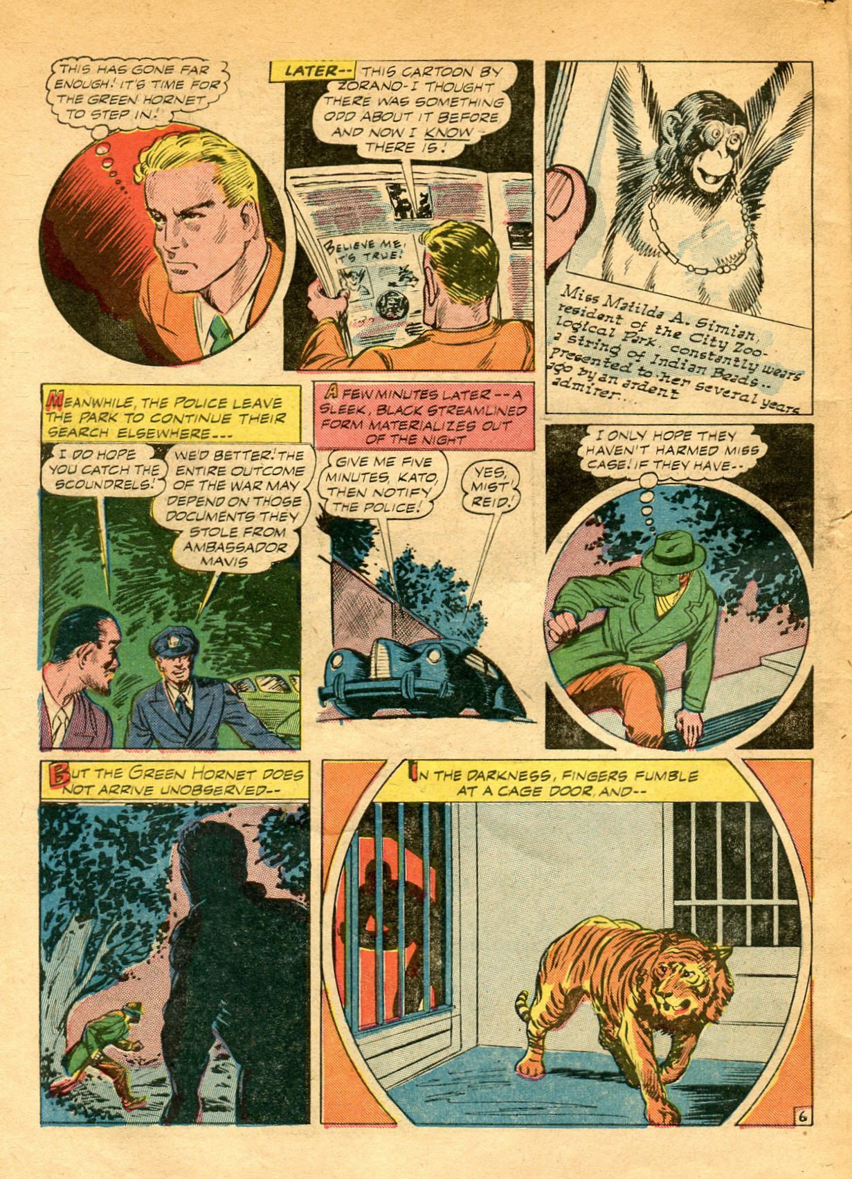 Read online Green Hornet Comics comic -  Issue #19 - 8