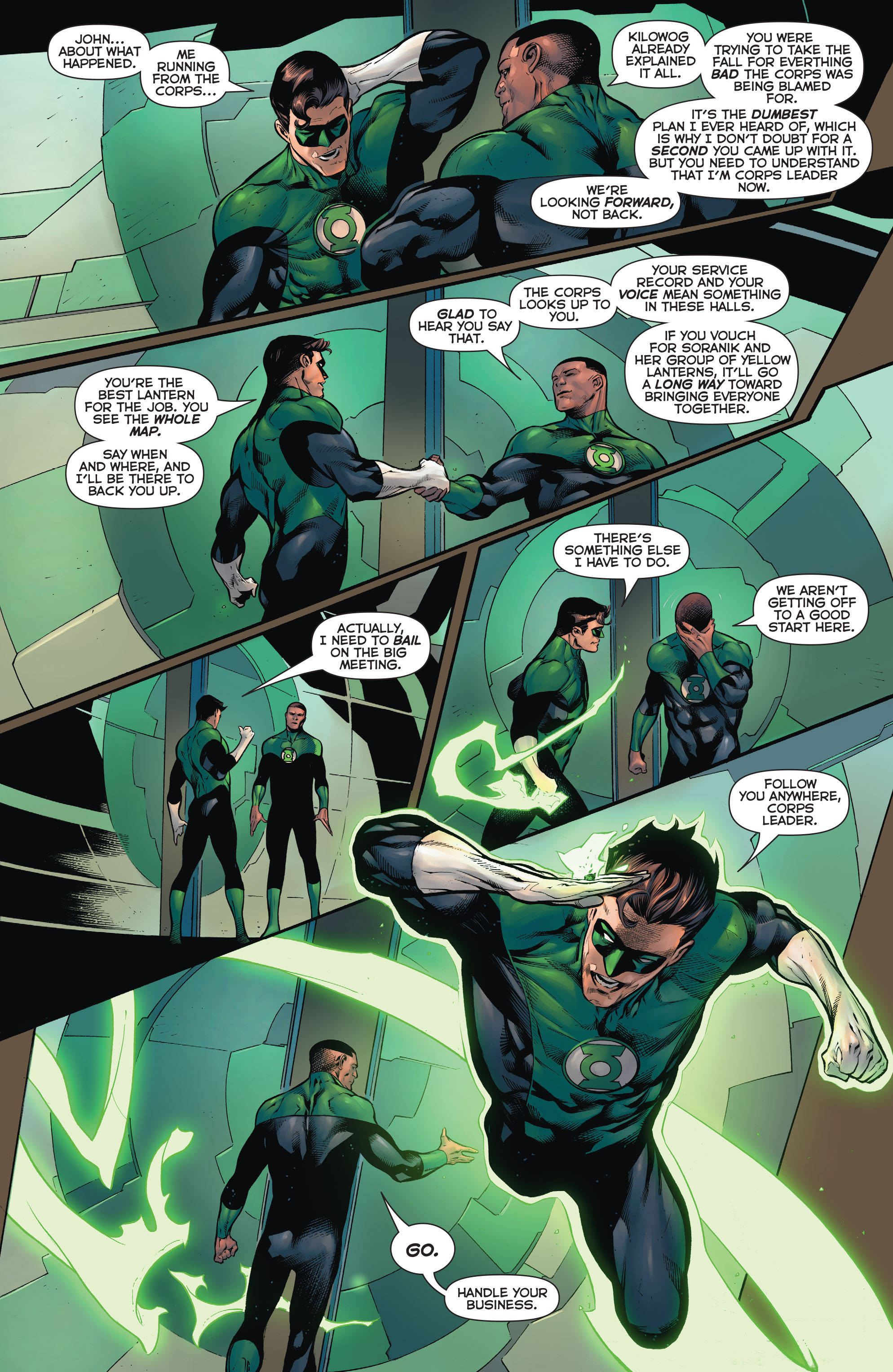 Read online Hal Jordan And The Green Lantern Corps comic -  Issue #14 - 8