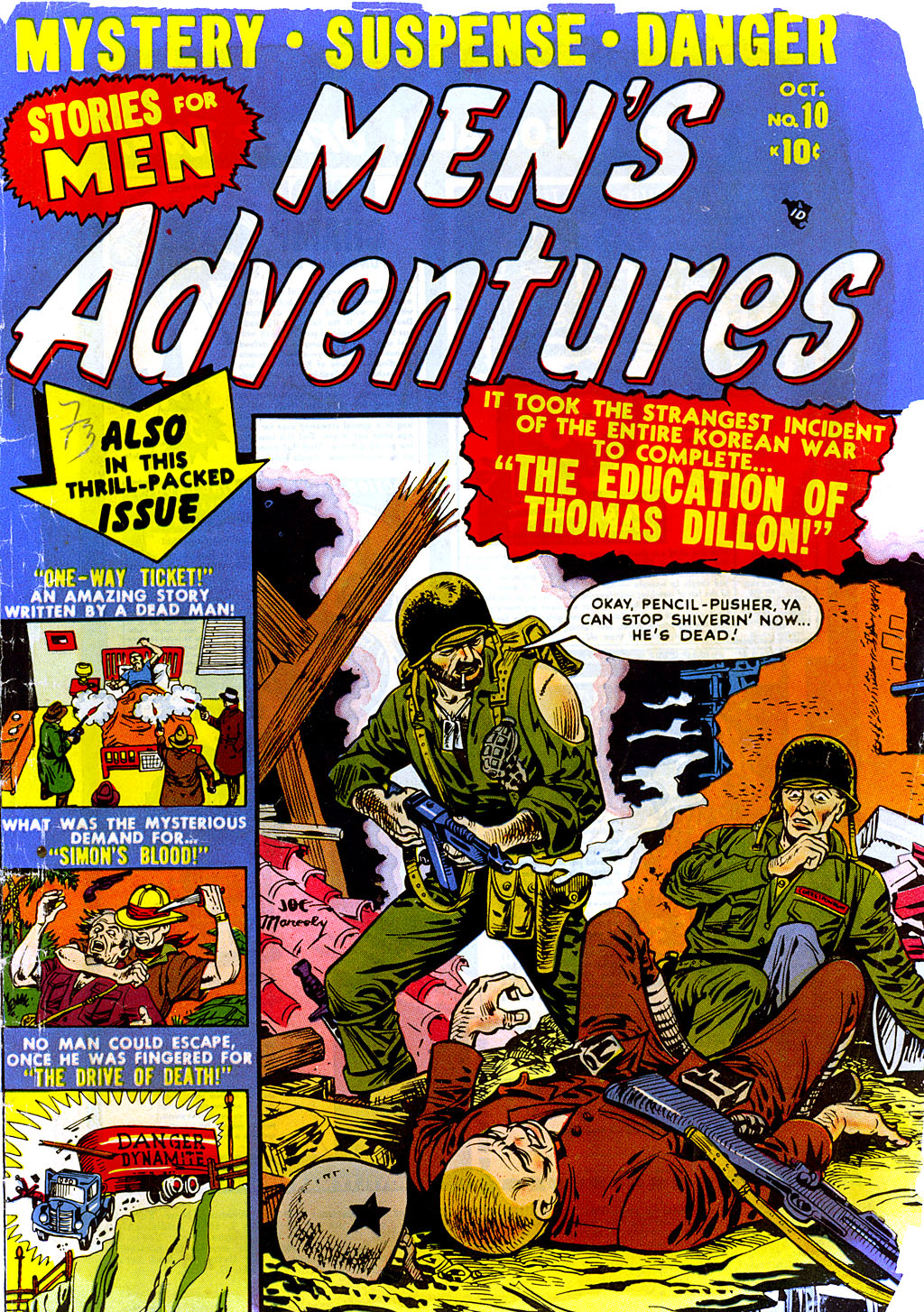 Read online Men's Adventures comic -  Issue #10 - 1