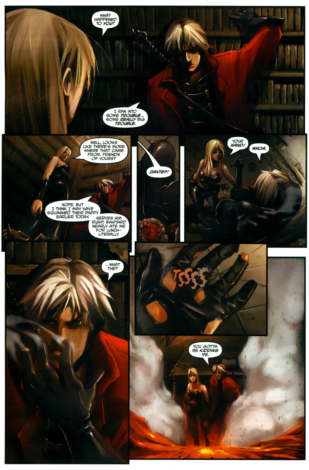 Read online Devil May Cry comic -  Issue #2 - 21