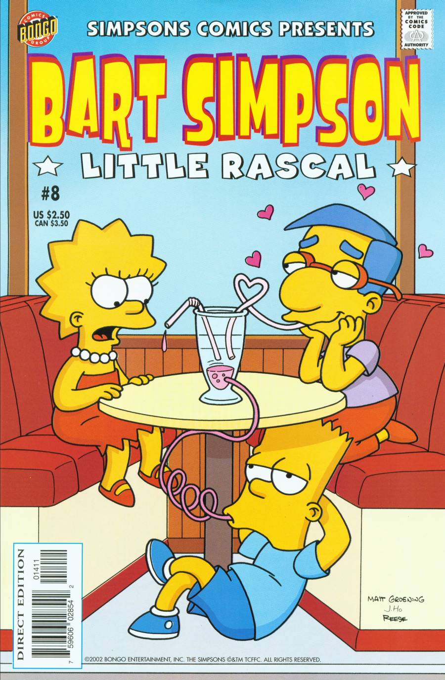 Read online Simpsons Comics Presents Bart Simpson comic -  Issue #8 - 1