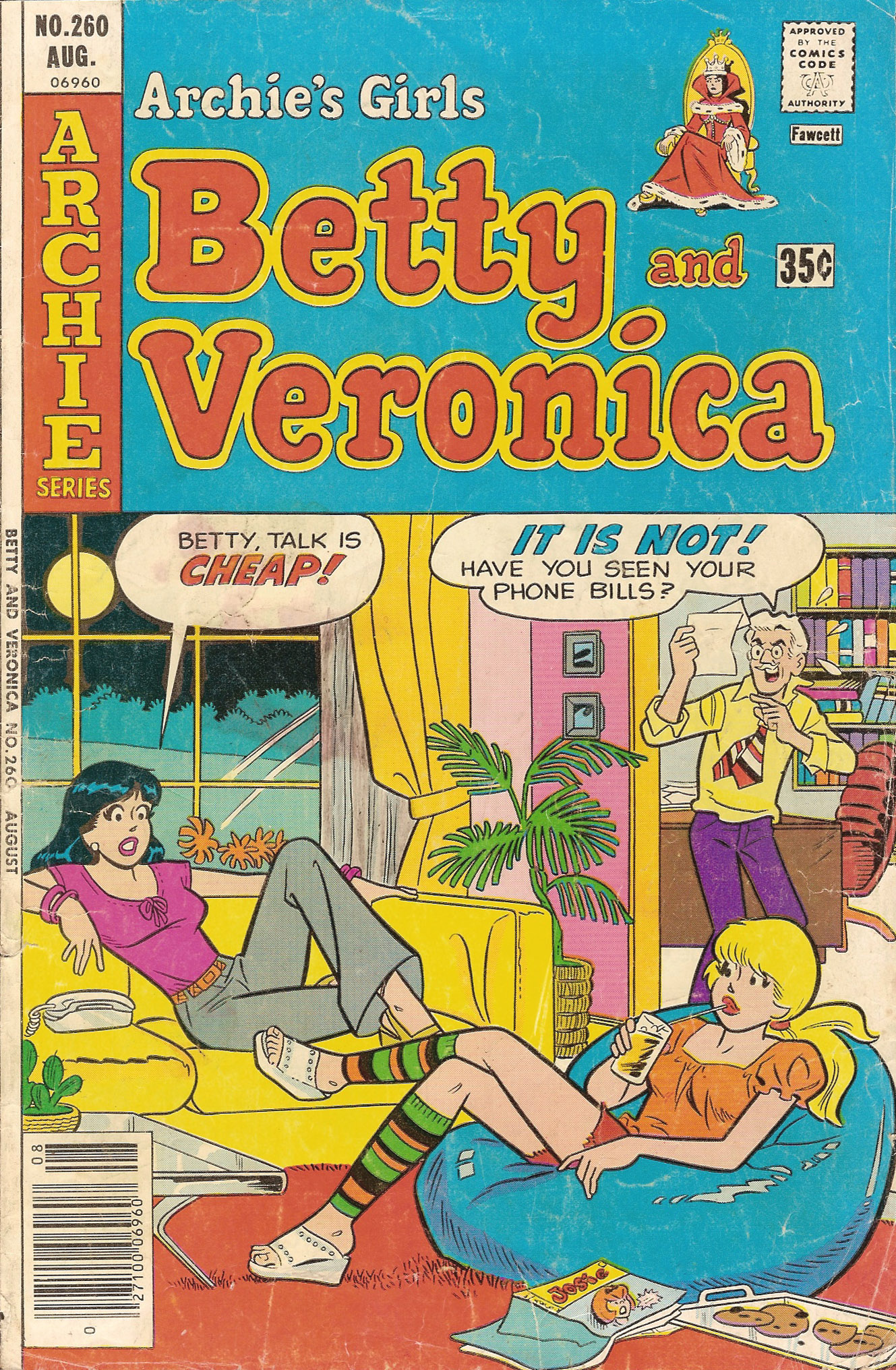 Read online Archie's Girls Betty and Veronica comic -  Issue #260 - 1