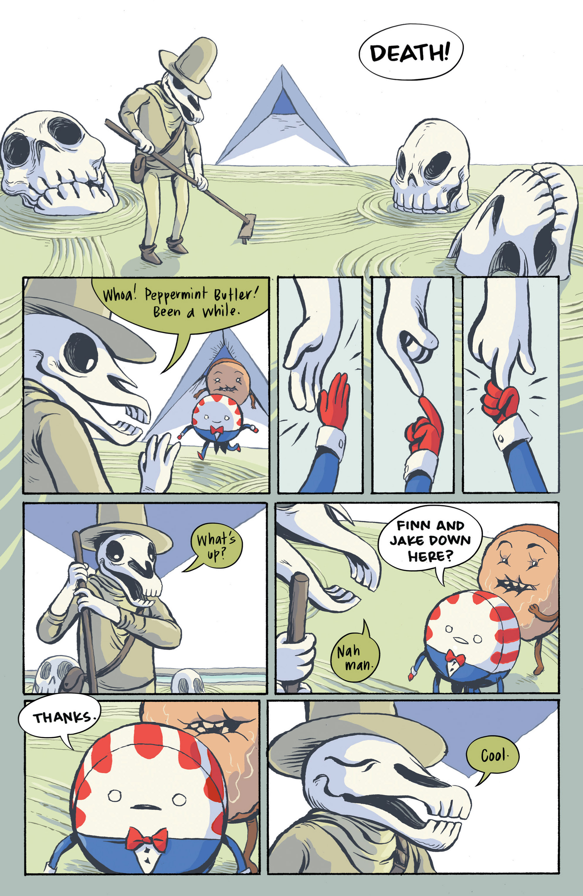Read online Adventure Time: Candy Capers comic -  Issue #3 - 16