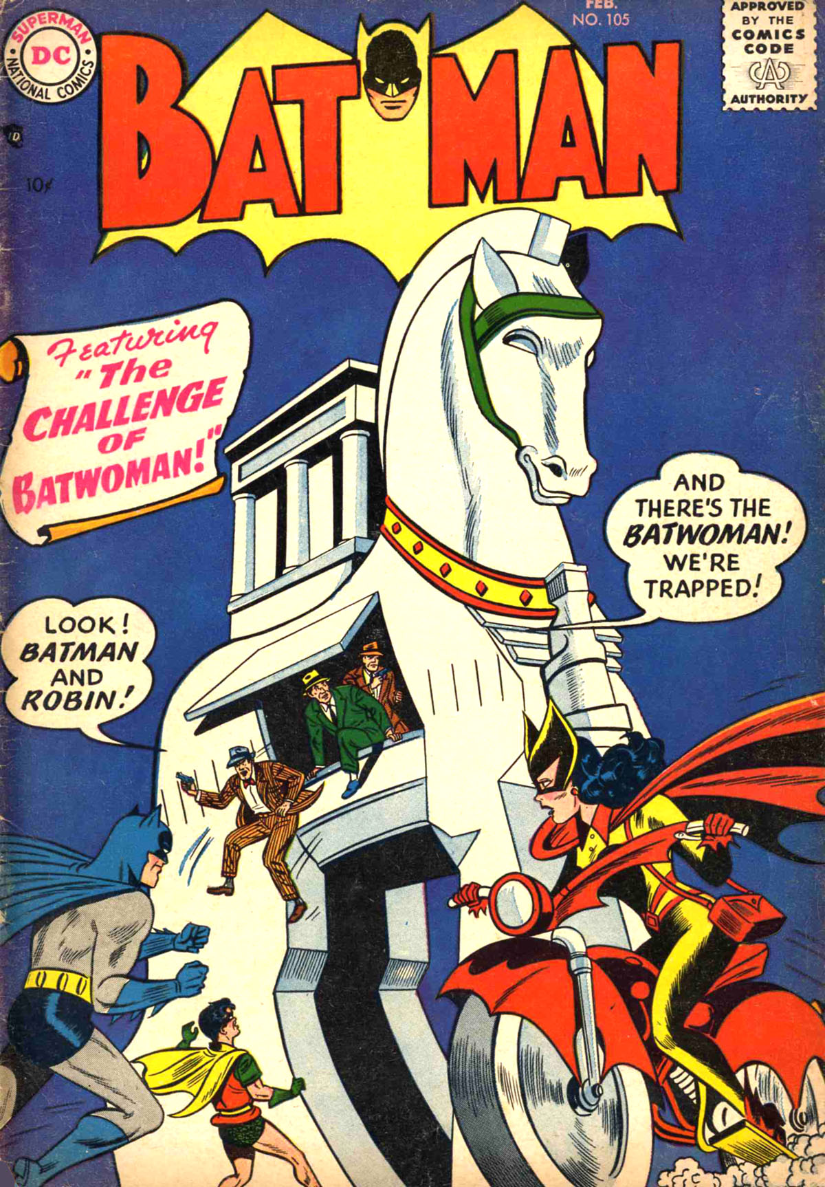 Read online Batman (1940) comic -  Issue #105 - 1