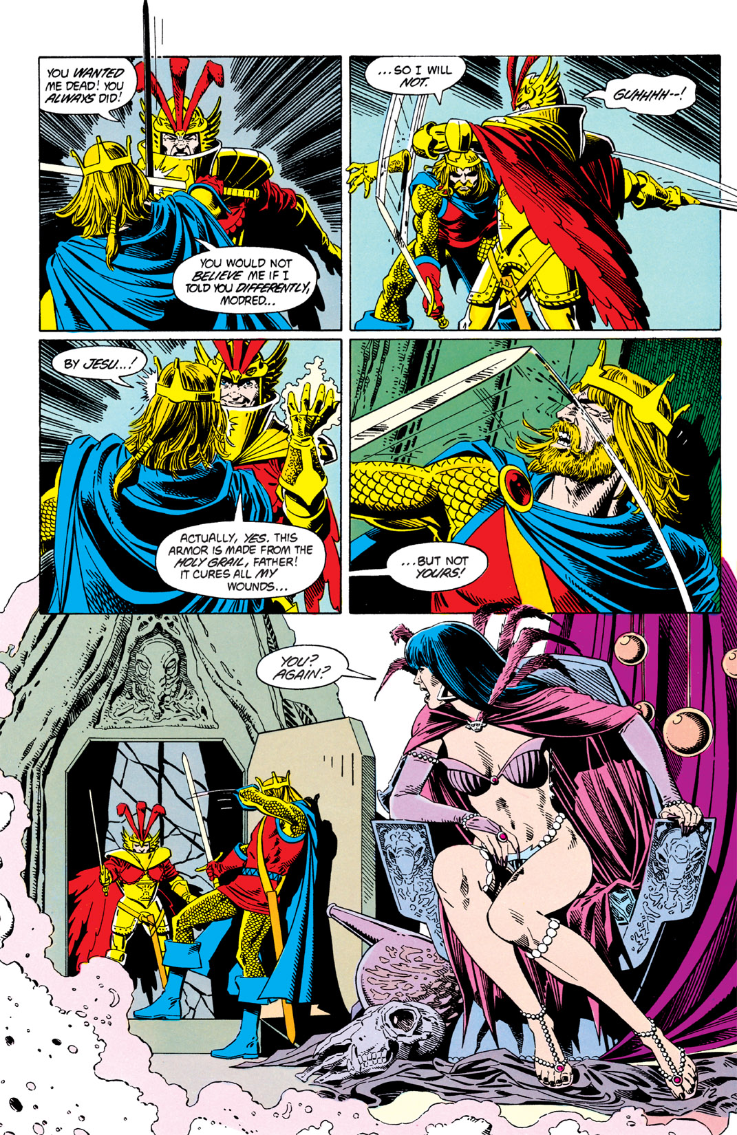 Read online Camelot 3000 comic -  Issue #12 - 14