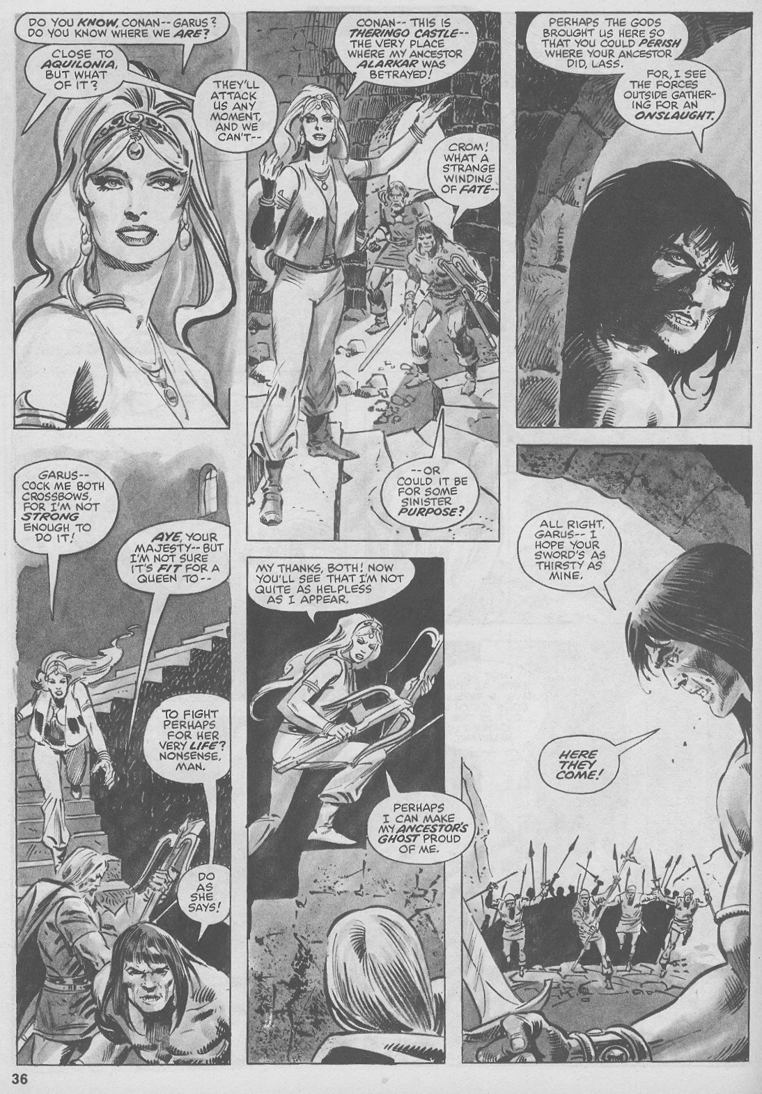 Read online The Savage Sword Of Conan comic -  Issue #44 - 36