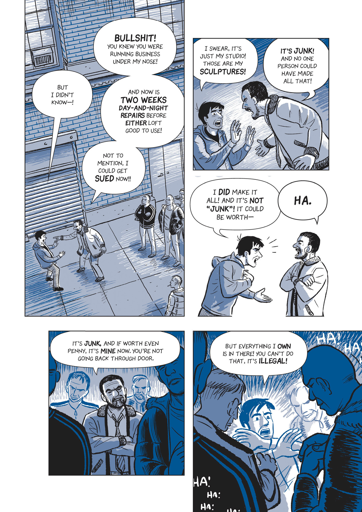 Read online The Sculptor comic -  Issue # Part 2 - 2