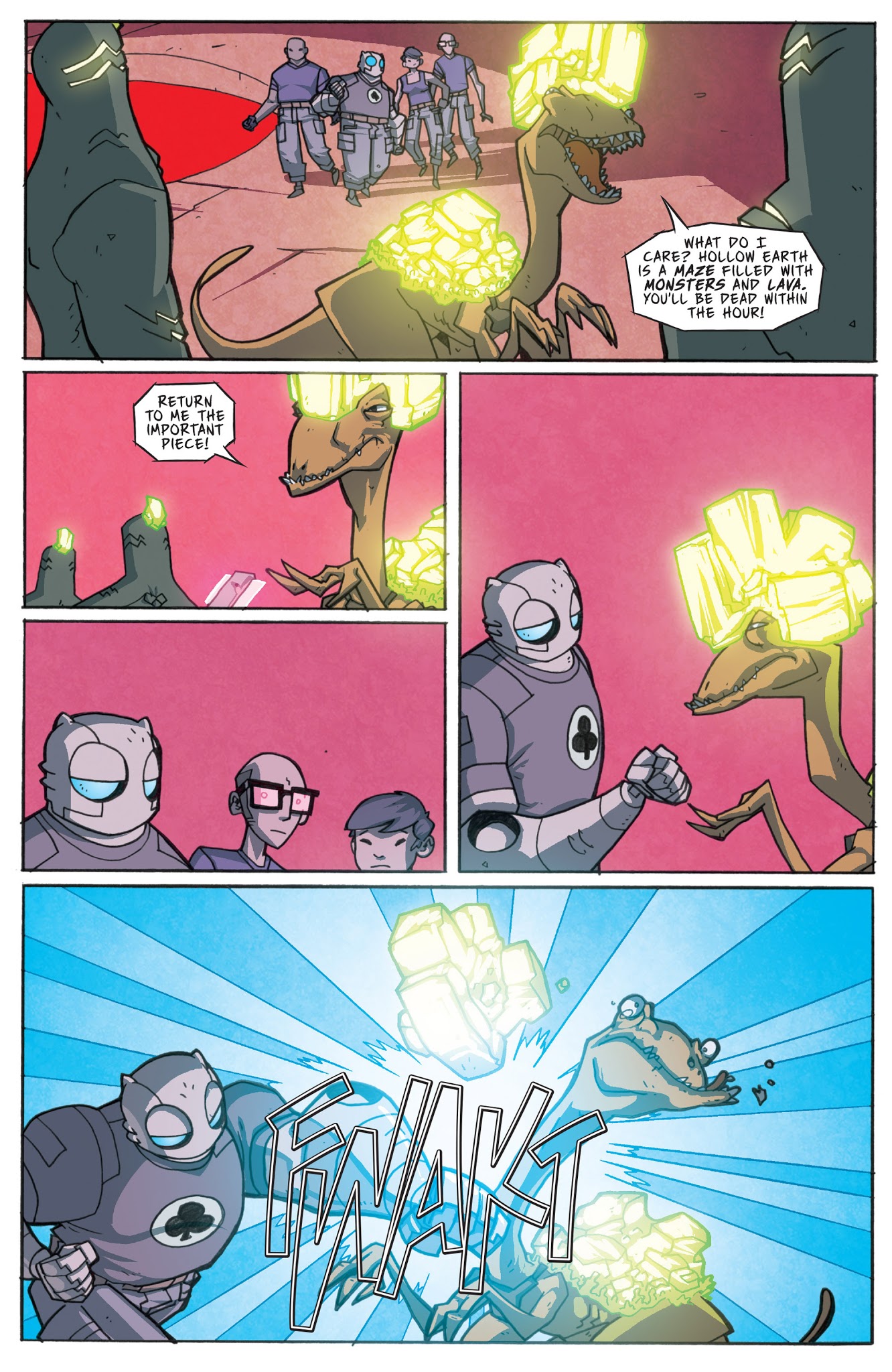 Read online Atomic Robo and the Savage Sword of Dr. Dinosaur comic -  Issue #2 - 15