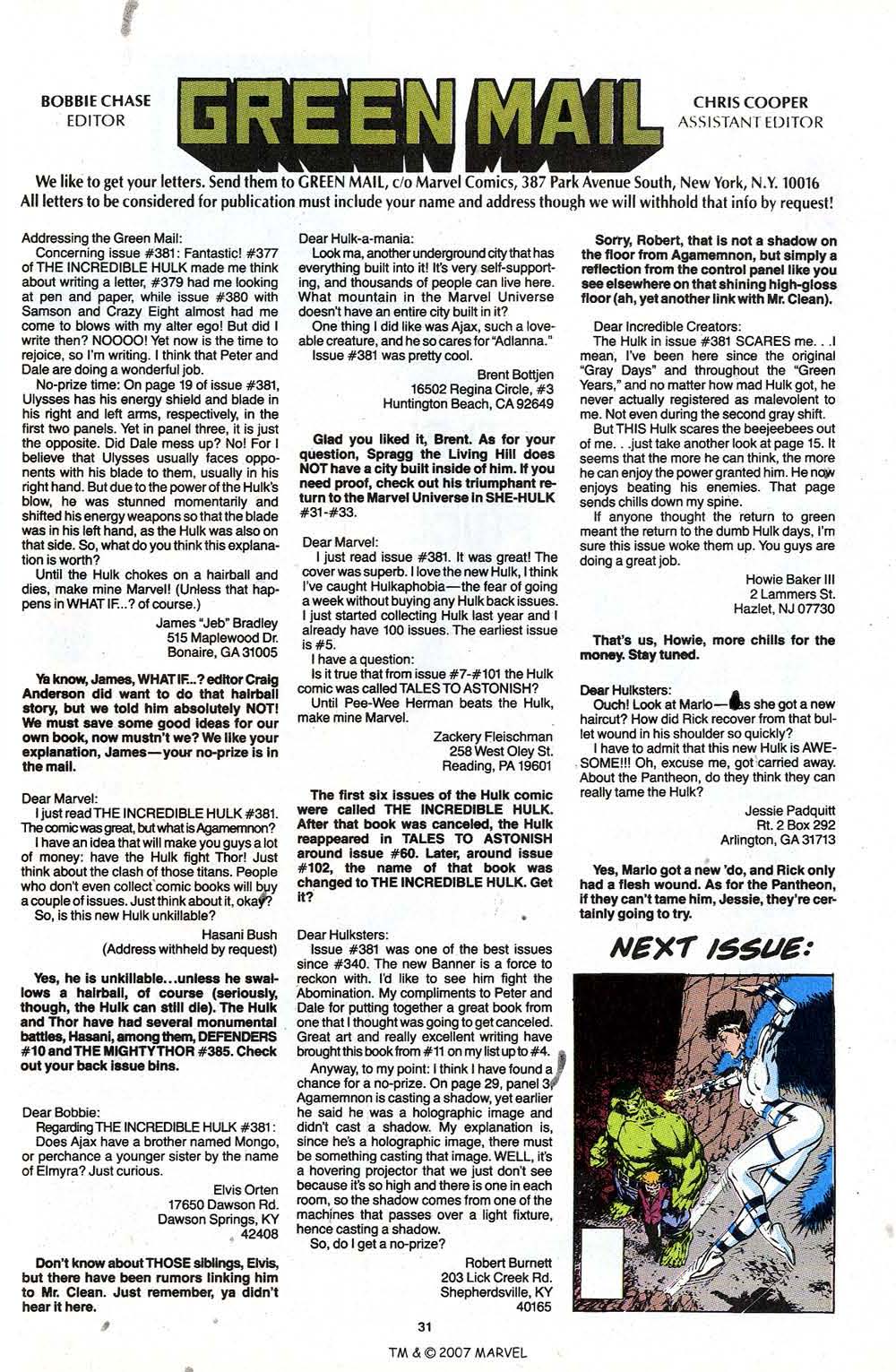 Read online The Incredible Hulk (1968) comic -  Issue #385 - 33