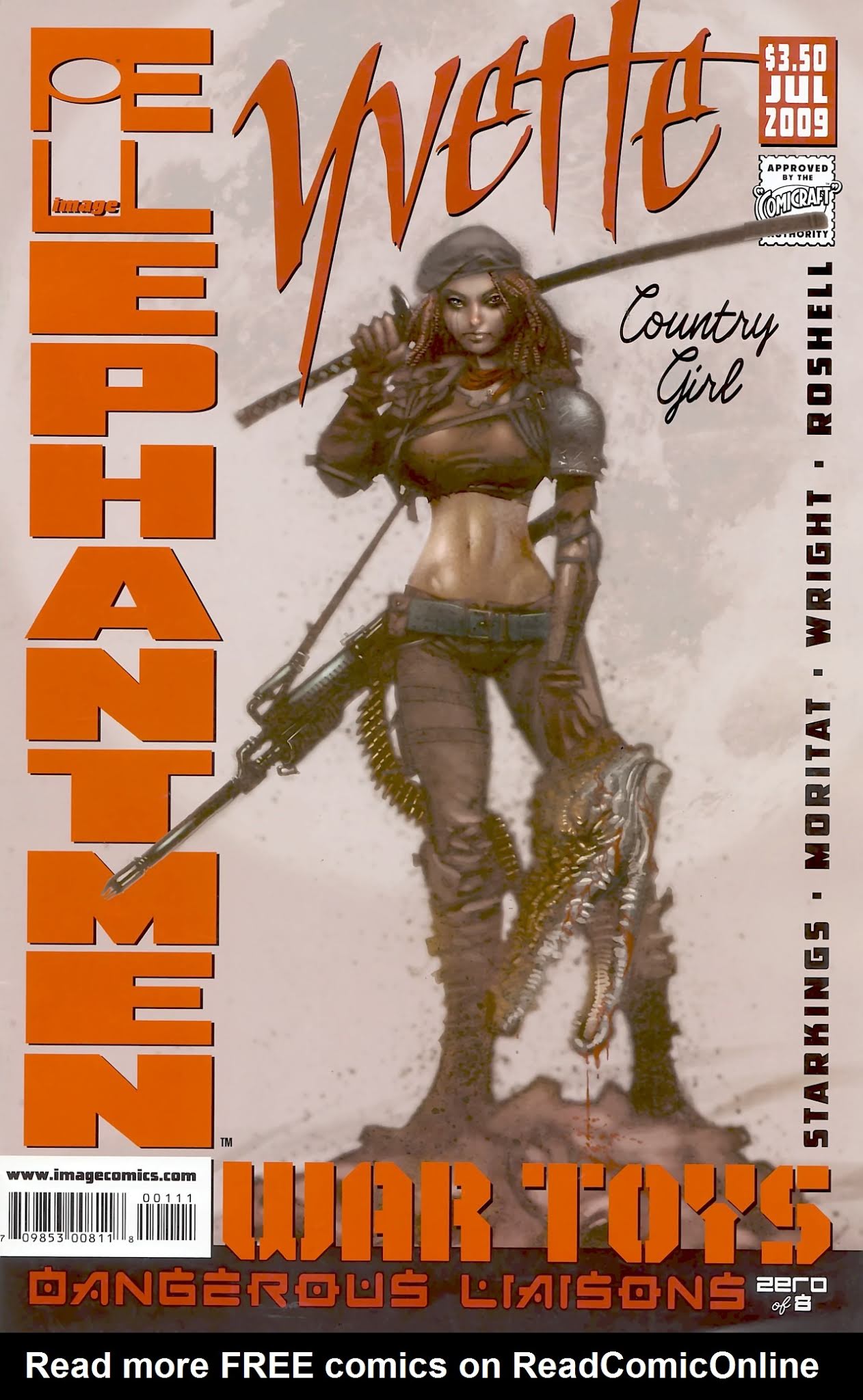 Read online Elephantmen War Toys: Yvette comic -  Issue # Full - 1
