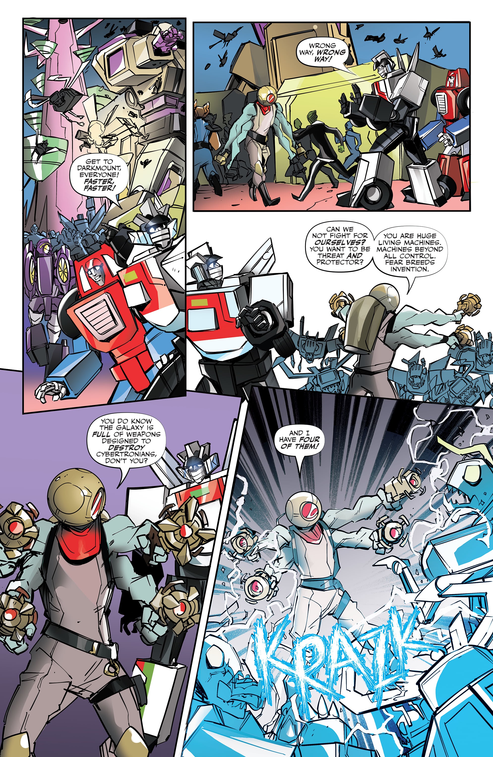 Read online Transformers: Escape comic -  Issue #5 - 9