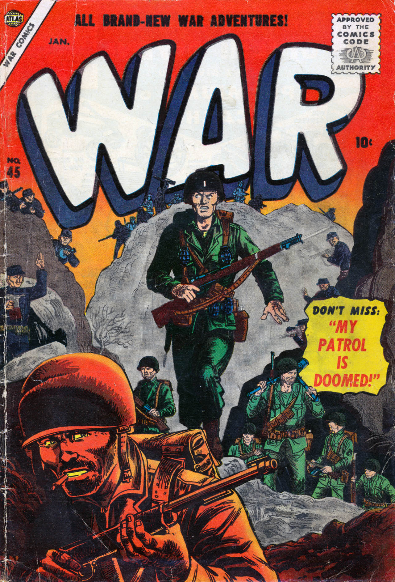 Read online War Comics comic -  Issue #45 - 1