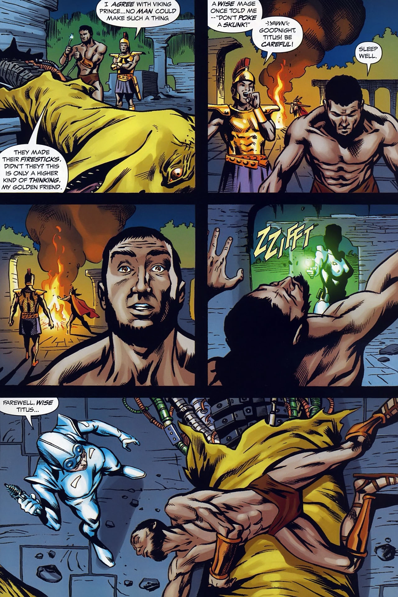 Read online The War That Time Forgot comic -  Issue #5 - 14