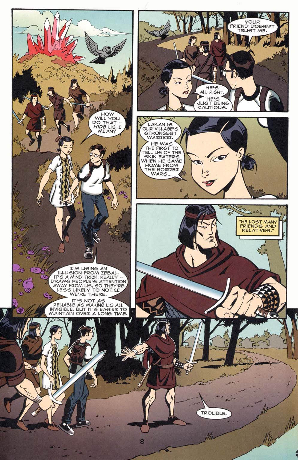 Read online Hunter:  The Age of Magic comic -  Issue #4 - 9