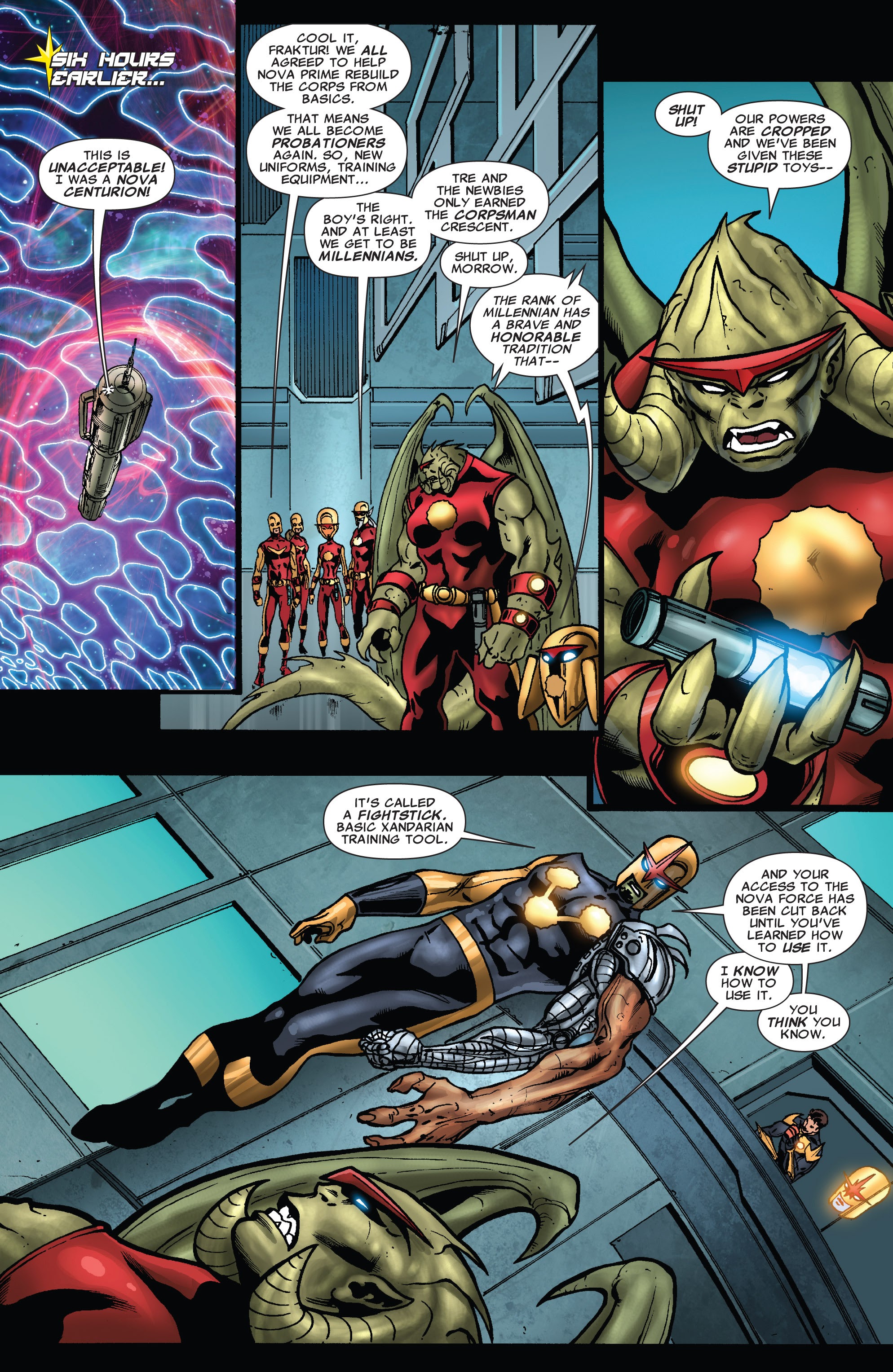 Read online Nova (2007) comic -  Issue #31 - 11