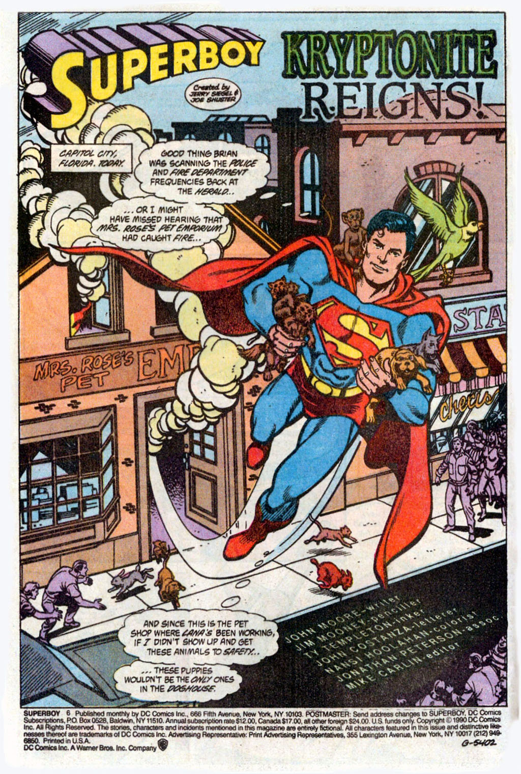 Read online Superboy (1990) comic -  Issue #6 - 3