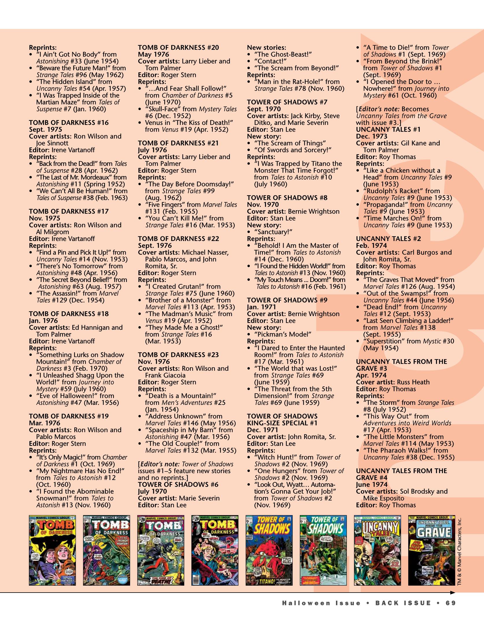 Read online Back Issue comic -  Issue #92 - 69